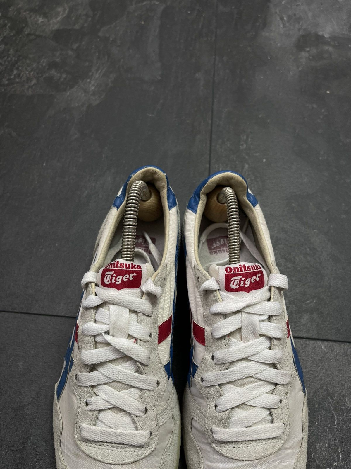 Asics Vintage ASICS Tiger Onitsuka Navy Sneakers Size US 5.5 / EU 38 - 5 Thumbnail