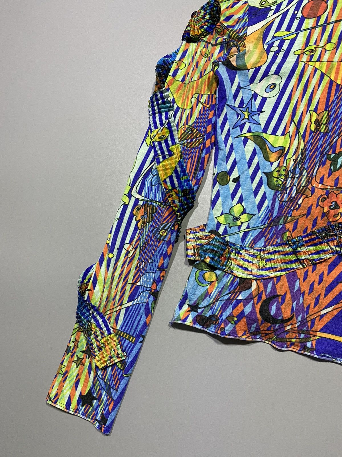 Issey Miyake SS14 Printed Top Size M / US 6-8 / IT 42-44 - 6 Thumbnail