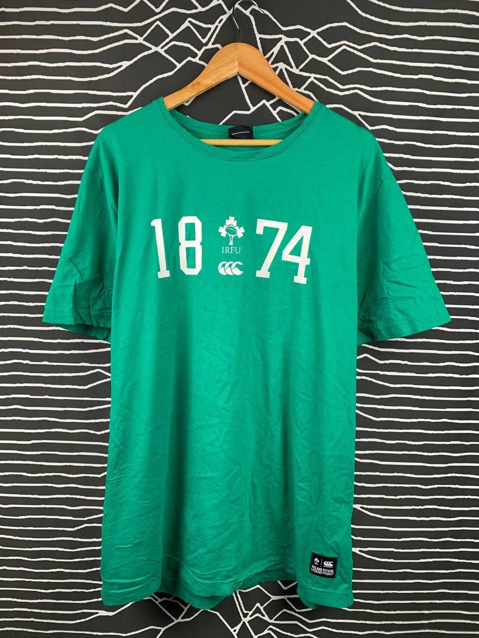 Canterbury of New Zealand Canterbury CCC Irish Rugby Football Union IRFU Heritage Tee Size US XL / EU 56 / 4 - 2 Thumbnail