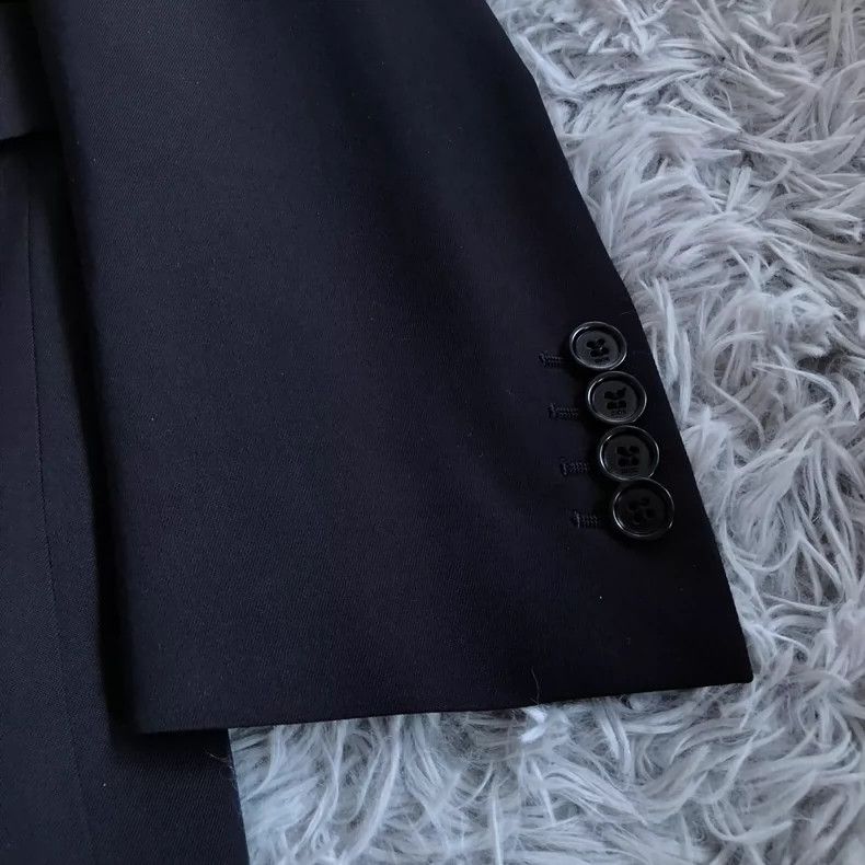 Dior Dior Irregular neckline, wool suit, jacket 2501-Nextarrow Size US S / EU 44-46 / 1 - 5 Thumbnail