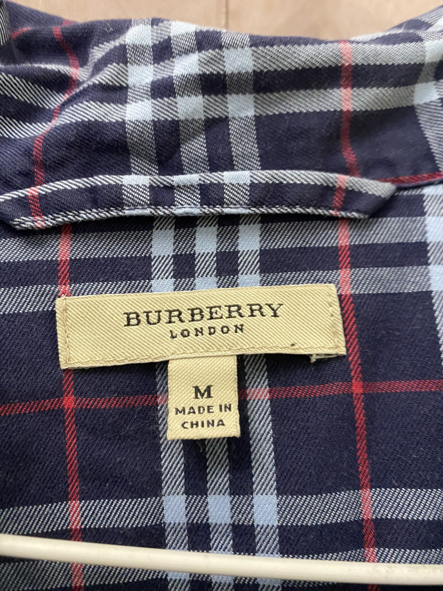 Burberry × Designer Burberry Shirt Nova Check Luxury Size US M / EU 48-50 / 2 - 3 Thumbnail