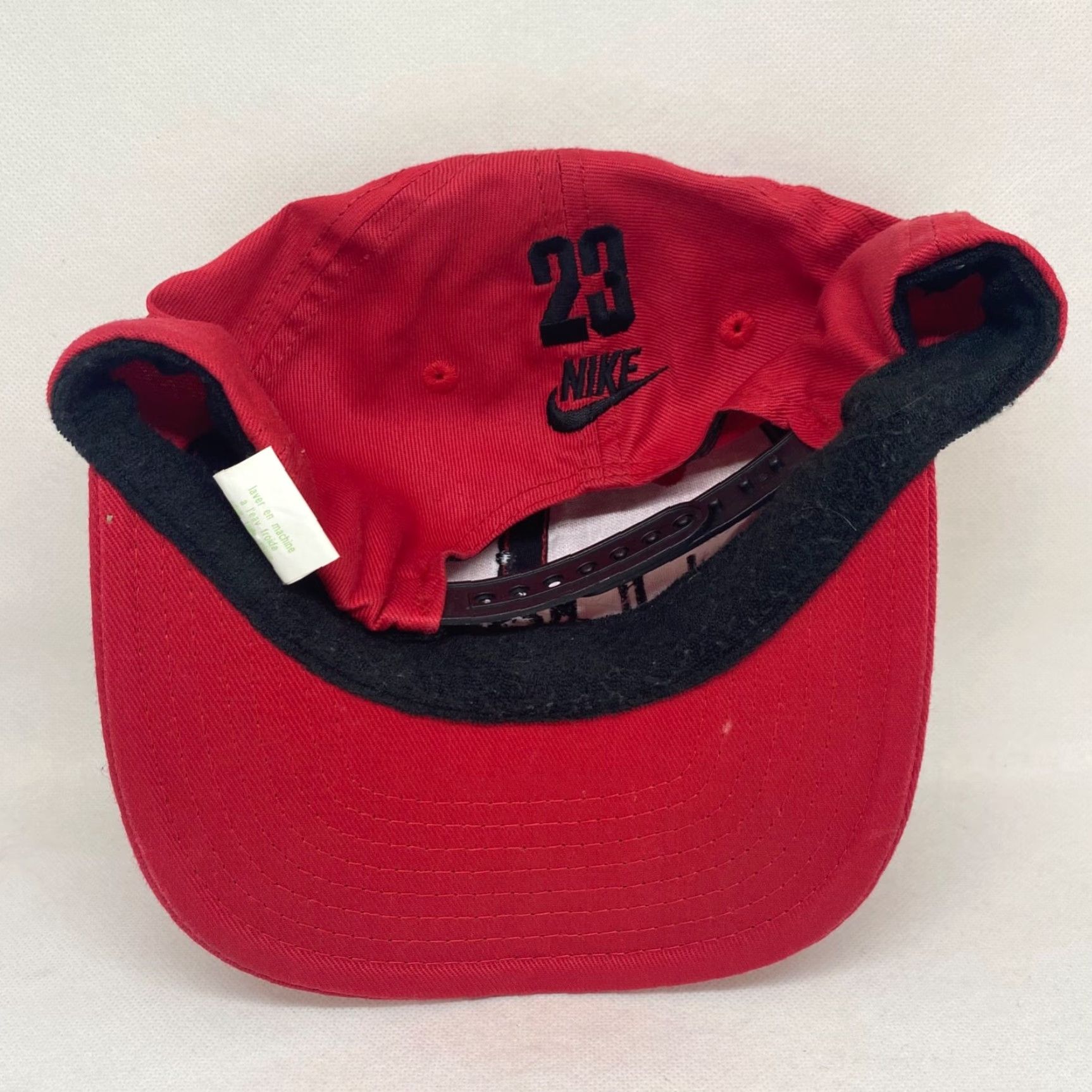 Nike VINTAGE Nike Michael Jordan Air 23 Red Snapback Hat Jumpman OG Logo Bulls 90s Size ONE SIZE - 7 Thumbnail