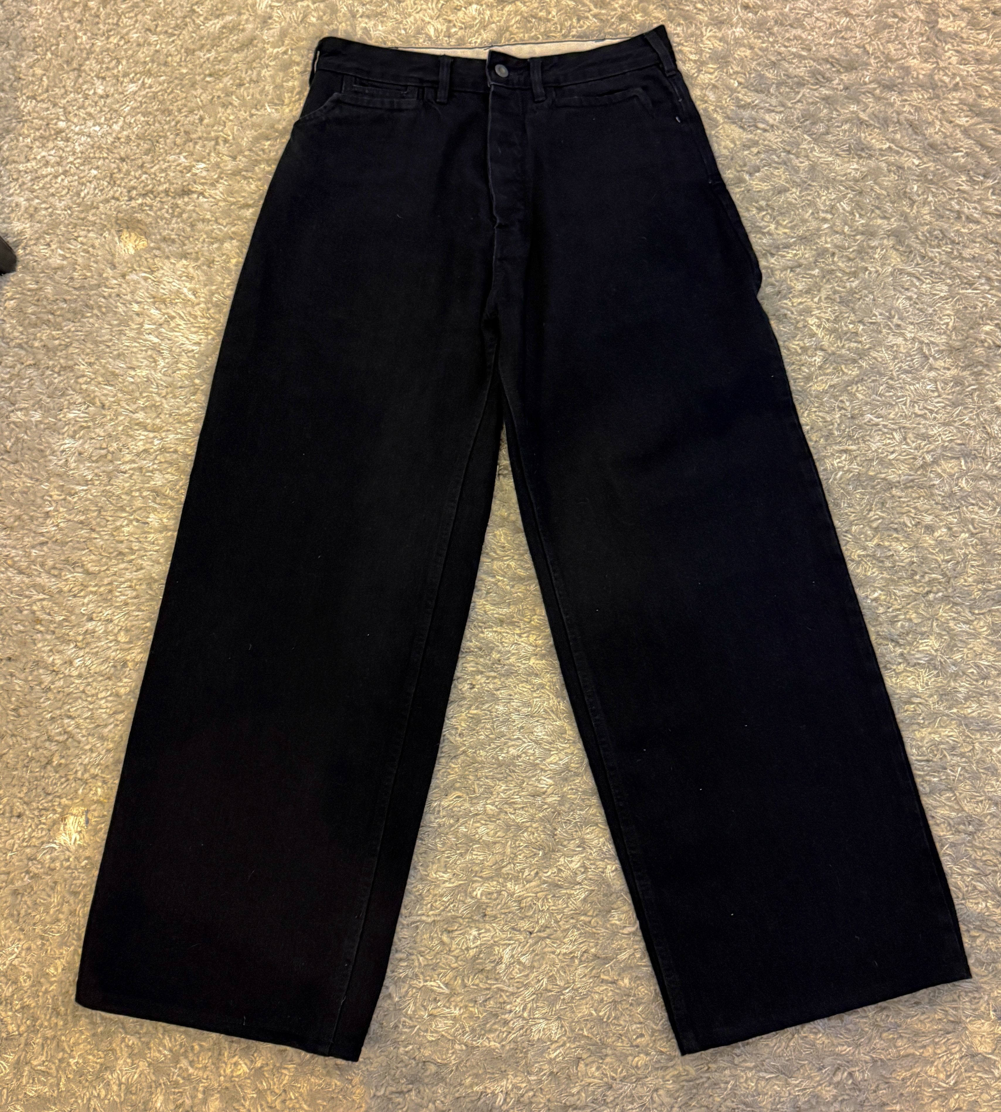 Other Pinup Rags Frisko Jeans Selvedge Black - Yuremane Iongaf