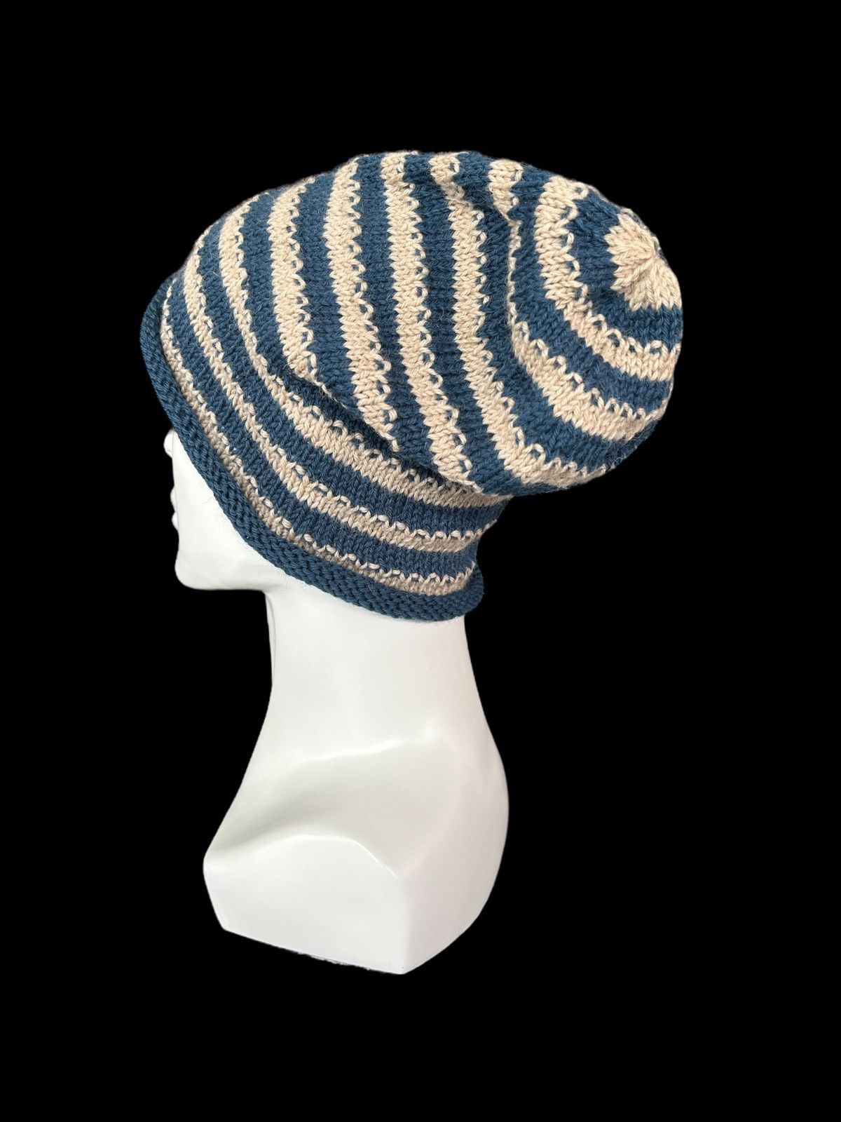 Japanese Brand × Kapital × Vintage Crochet knitted handmade big Beanie Hats ☠️☠️ Size ONE SIZE - 1 Thumbnail
