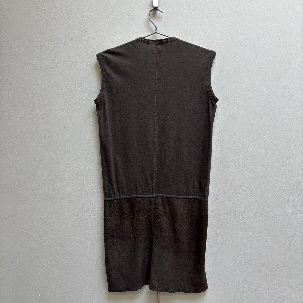 Rick Owens FW10 Rick Owens “LIMO” Leather Patch Dress Size XS / US 0-2 / IT 36-38 - 2 Thumbnail