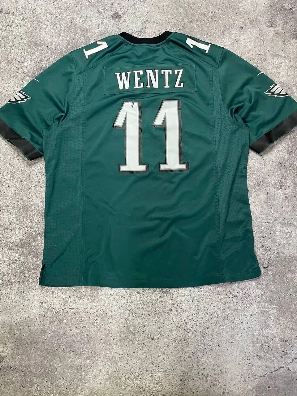 NFL Nike Philadelphia Eagles Wentz Jersey XXL Green On Field NFL Size US XXL / EU 58 / 5 - 5 Thumbnail