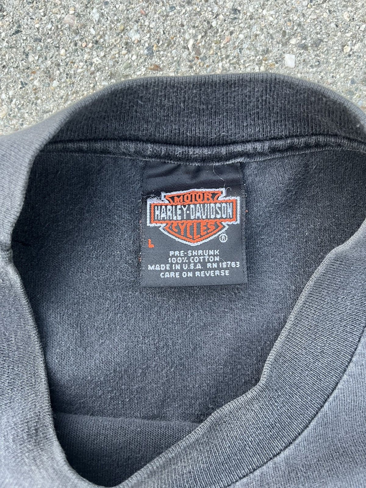 Vintage Vintage Harley Davidson Long Sleeve T-Shirt 1997 Biker Size US M / EU 48-50 / 2 - 6 Thumbnail