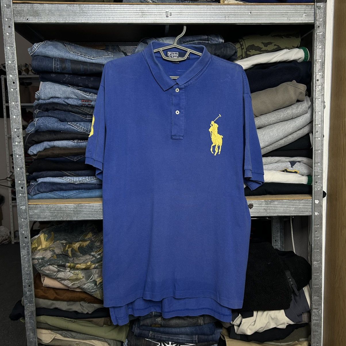 Polo Ralph Lauren Vintage Polo Ralph Lauren big pony 3 streetwear polo Size US XL / EU 56 / 4 - 1 Thumbnail