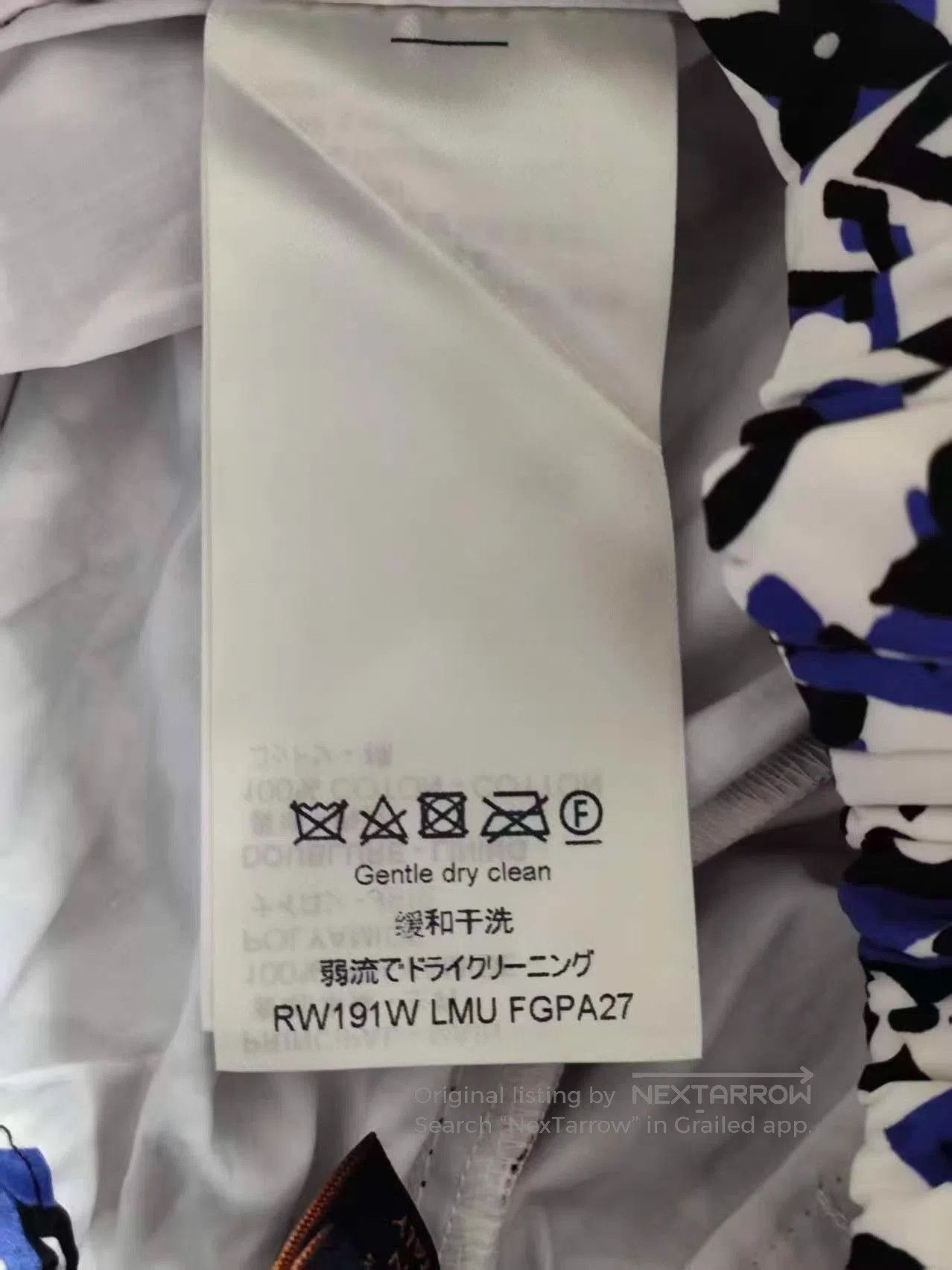 Louis Vuitton White Patterned Casual Pants Size 36. Size US 36 / EU 52 - 4 Thumbnail