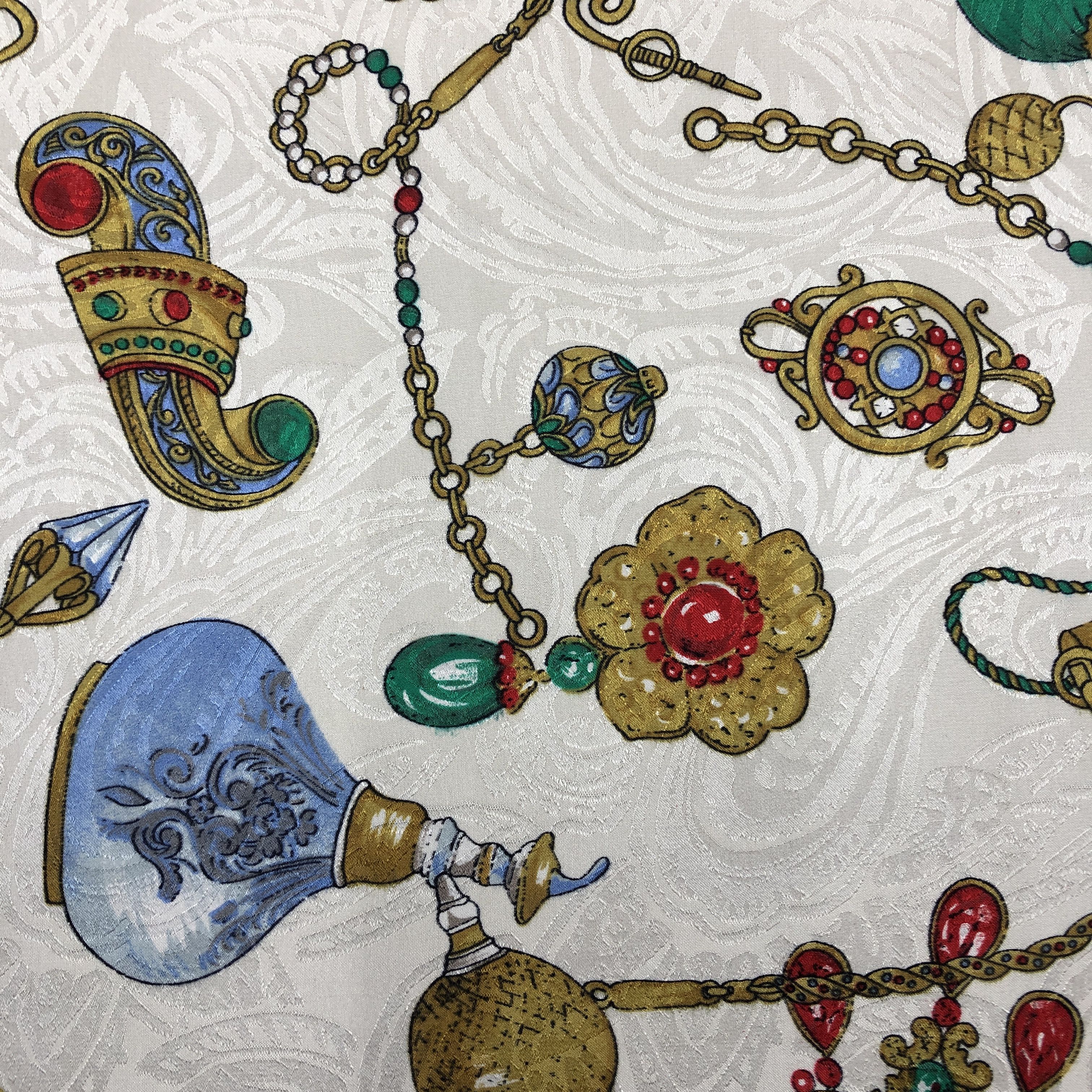 Other Vintage SILK Scarf Twill Stole Wraps Scarves Size ONE SIZE - 8 Thumbnail