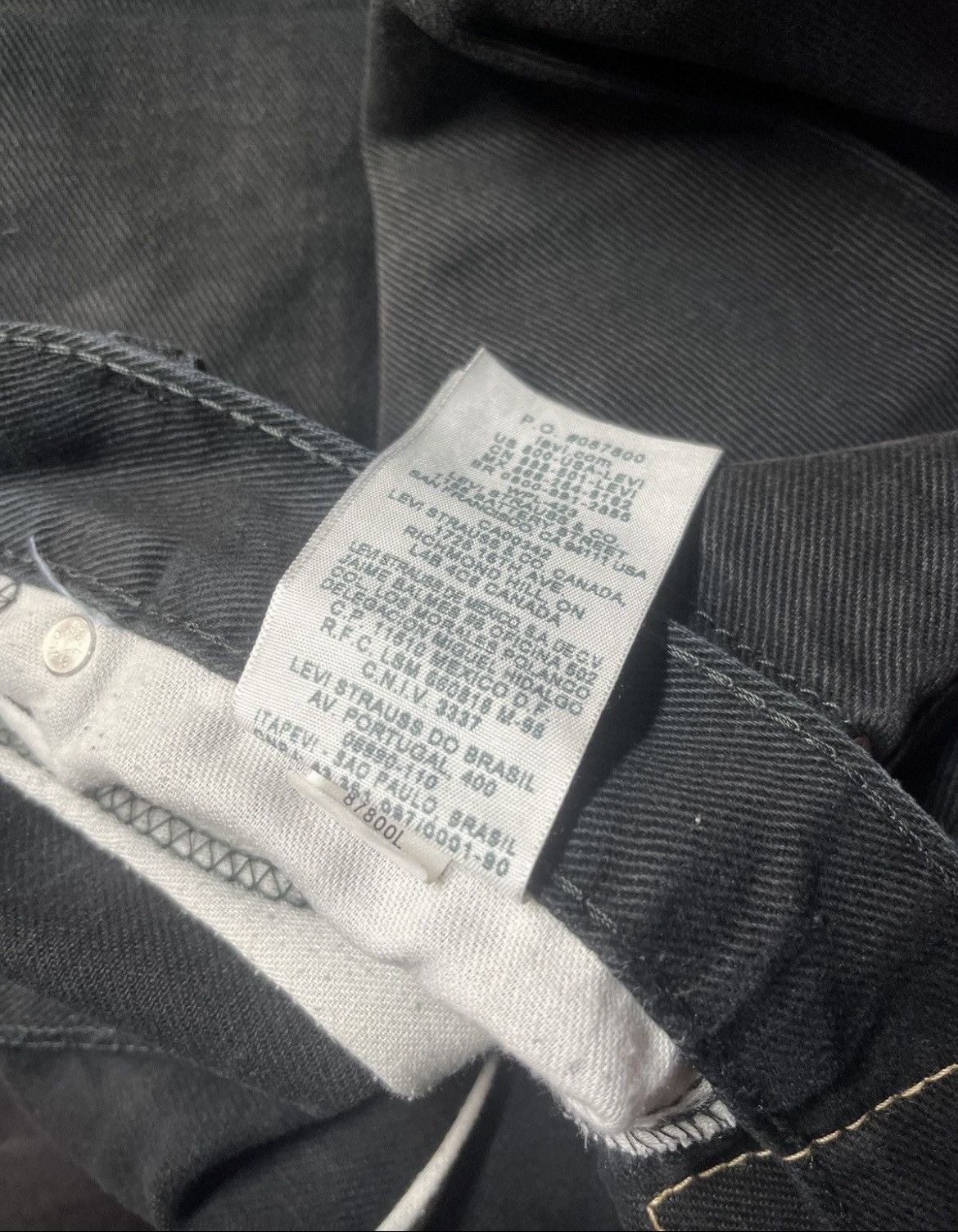 Levi's Black 517 Colombia 2012 1998 Size US 30 / EU 46 - 6 Thumbnail