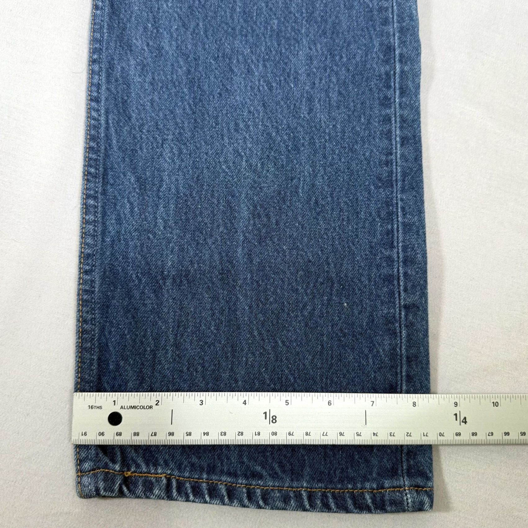 Levi's VINTAGE Levi's Jeans Mens 34x29 Blue 501 Straight Fit Denim Pants Western 90s USA Size US 34 / EU 50 - 7 Thumbnail