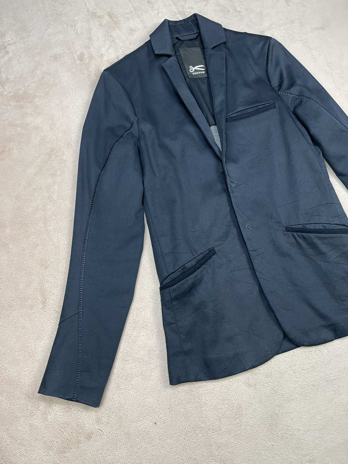 DENHAM DENHAM THE JEAN MAKER Cotton Blazers Jacket Size US XS / EU 42 / 0 - 3 Thumbnail