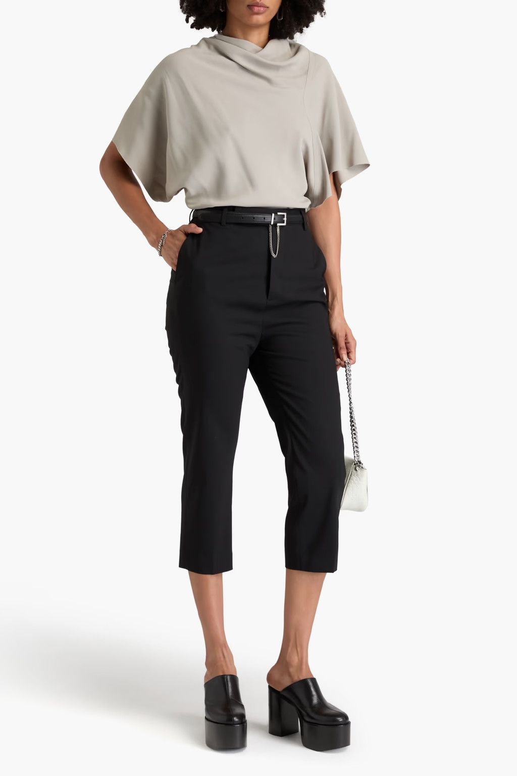 Rick Owens o1y0126 Casual Pant in Black Size 27" / US 4 / IT 40 - 2 Thumbnail