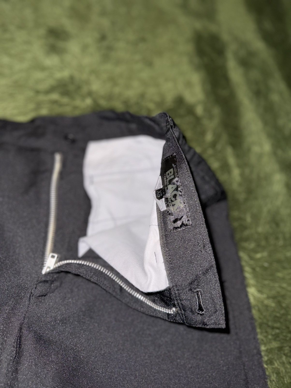 Comme des Garcons Black [XS] Comme des Garçons BLACK 16SS Cropped Polyester Pants Size US 29 - 3 Thumbnail
