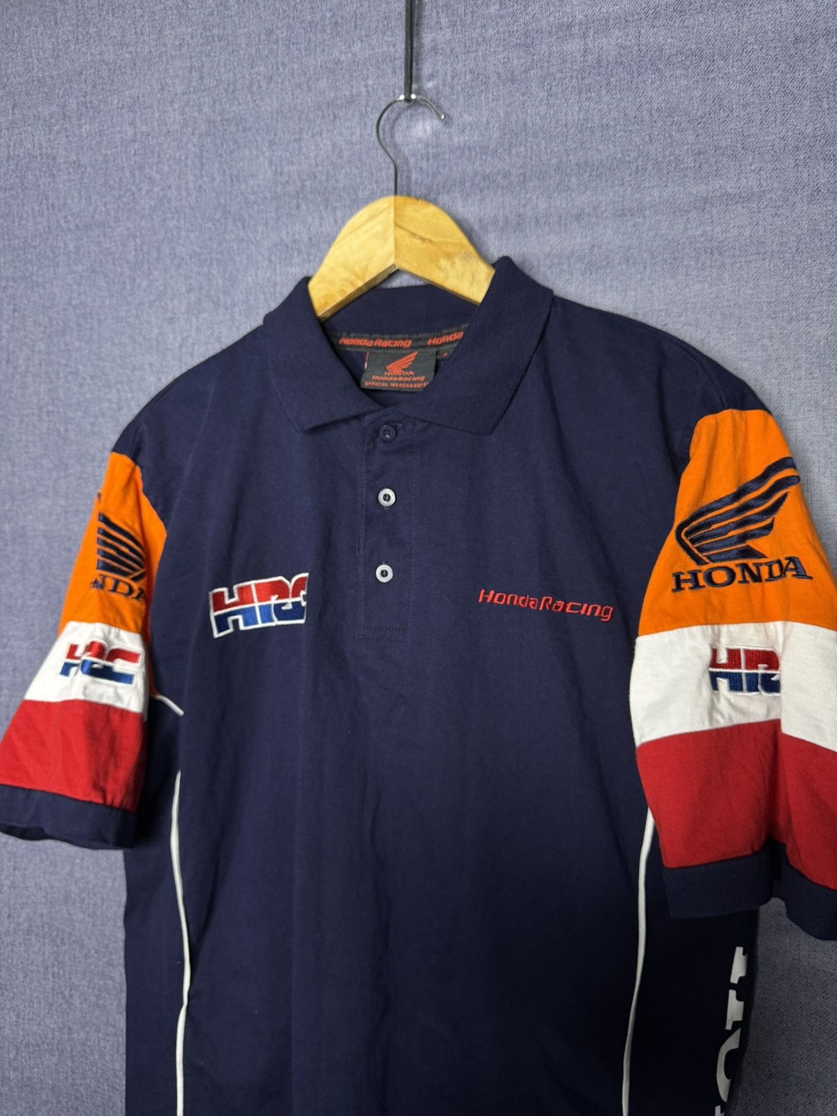 Honda Vintage Honda Racing Polo Shirt Racing Formula 1 Nascar Size US S / EU 44-46 / 1 - 5 Thumbnail