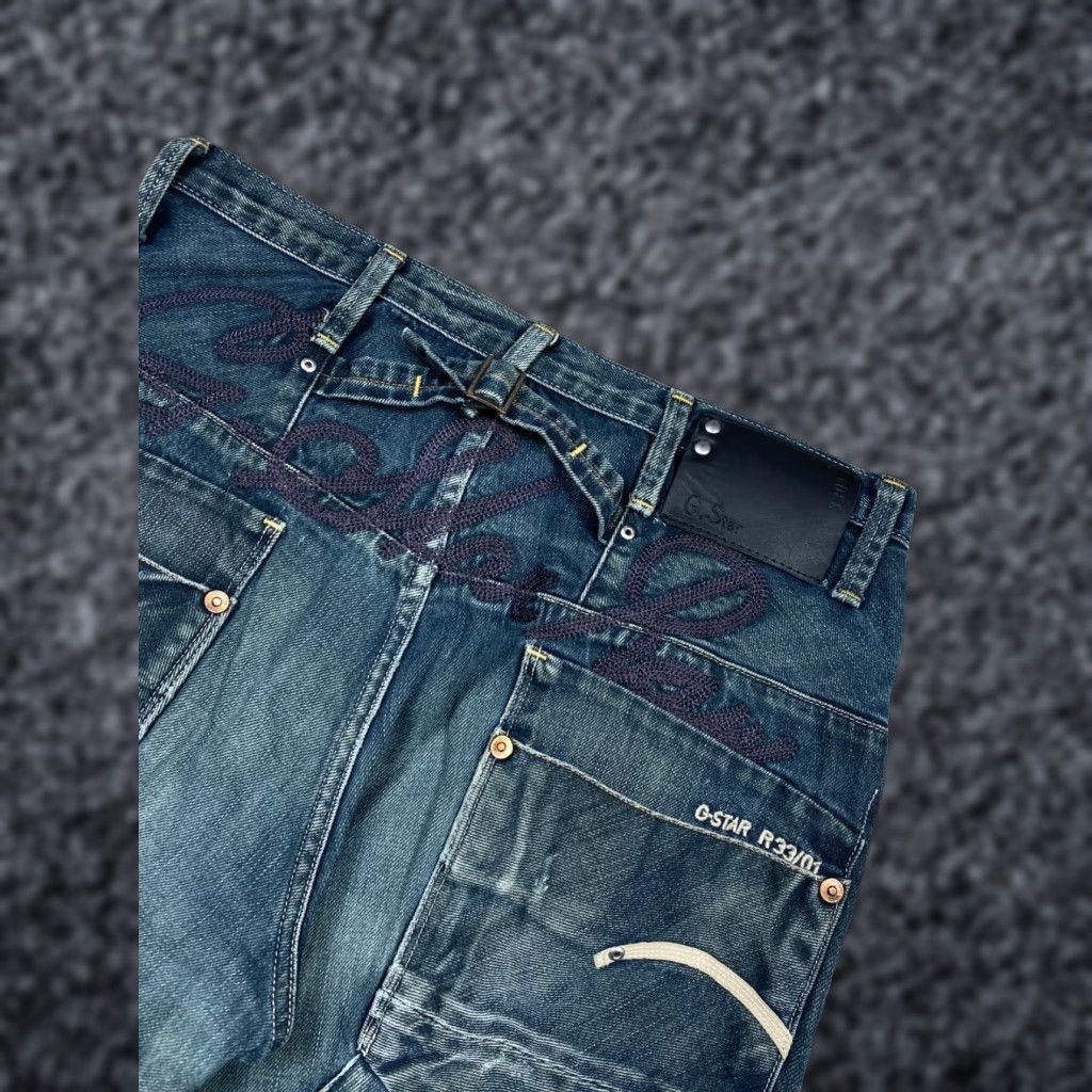G-Star G-Star Jeans Blue Denim Pants 30 Regular Embroidered Logo Mens Size US 30 / EU 46 - 1 Thumbnail