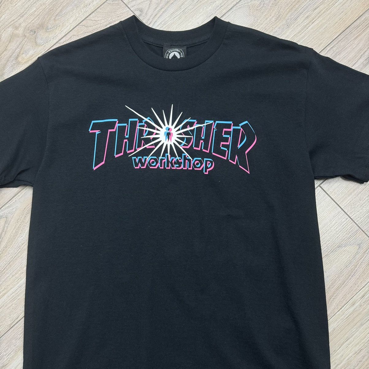 Alien Workshop × Thrasher Crazy Thrasher x Alien Workshop 3D Big Logo Skater T-Shirt Size US M / EU 48-50 / 2 - 2 Thumbnail