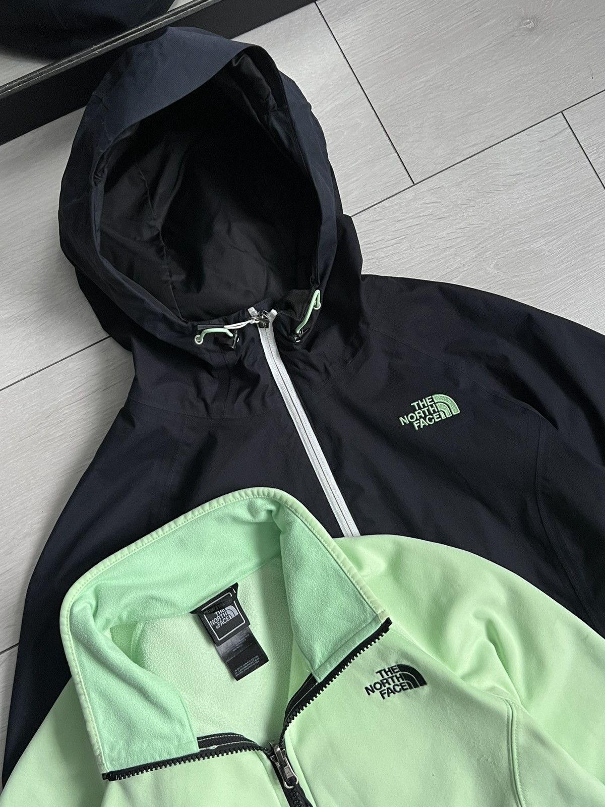The North Face The North Face 2in1 Fleece + Rain HyVent Jacket Size M / US 6-8 / IT 42-44 - 2 Thumbnail