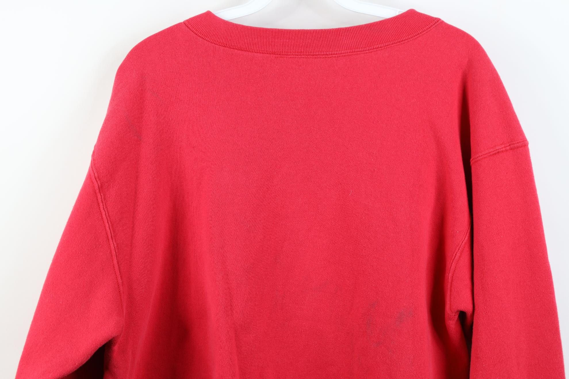 Vintage Vintage 90s Detroit Red Wings Hockey Crewneck Sweatshirt Size US M / EU 48-50 / 2 - 13 Thumbnail