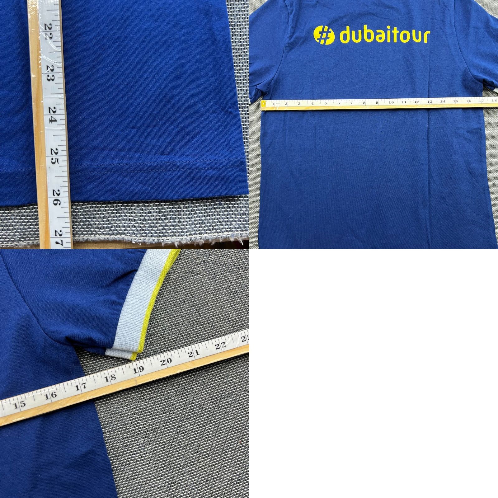 Vintage Castelli Dubai Tour Mens Polo Shirt M blue Regular Short Sleeve Polyester Moisture Wicking T-Shirt UAE Size US M / EU 48-50 / 2 - 8 Thumbnail