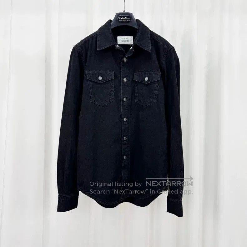 Givenchy Givenchy Rainbow Embroidered Denim Shirt. Size US XS / EU 42 / 0 - 1 Thumbnail