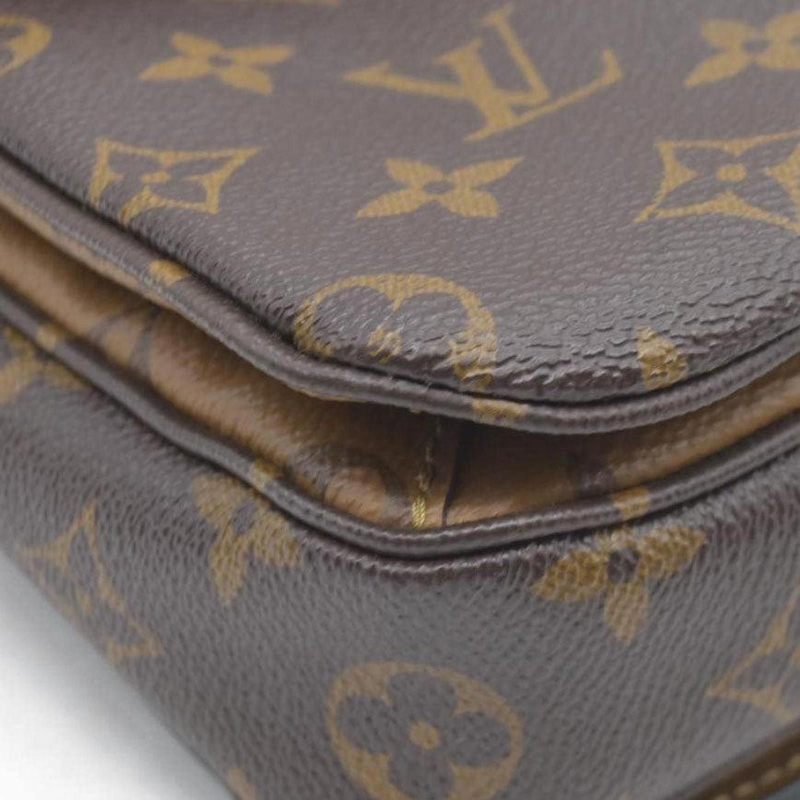Louis Vuitton $2790 Louis Vuitton Reverse Monogrm Pochette Metis SD0169 Size ONE SIZE - 11 Thumbnail