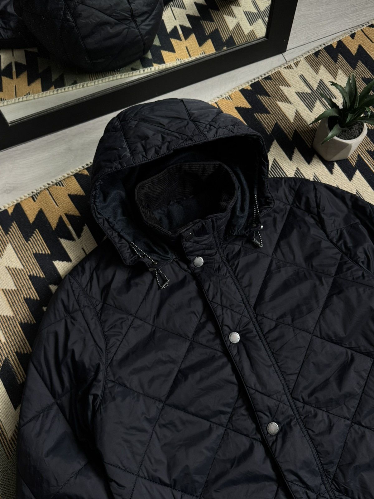 Barbour Vintage Barbour Land Rover Defender Holmby Quilted Jacket Size US M / EU 48-50 / 2 - 5 Thumbnail