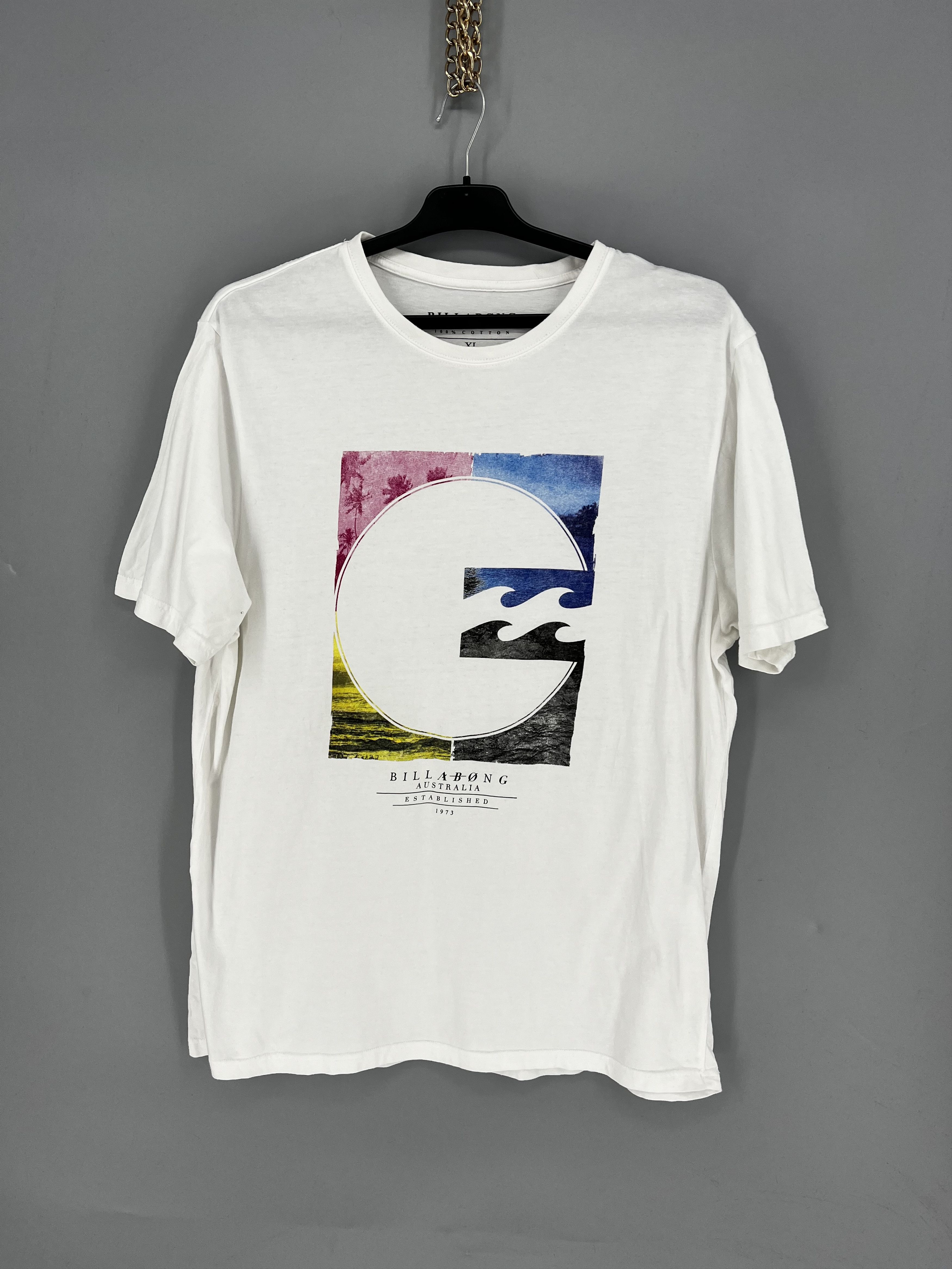 Billabong Vintage Billabong Mini Logo Australia White shirt Surf Wear Size US XL / EU 56 / 4 - 1 Thumbnail