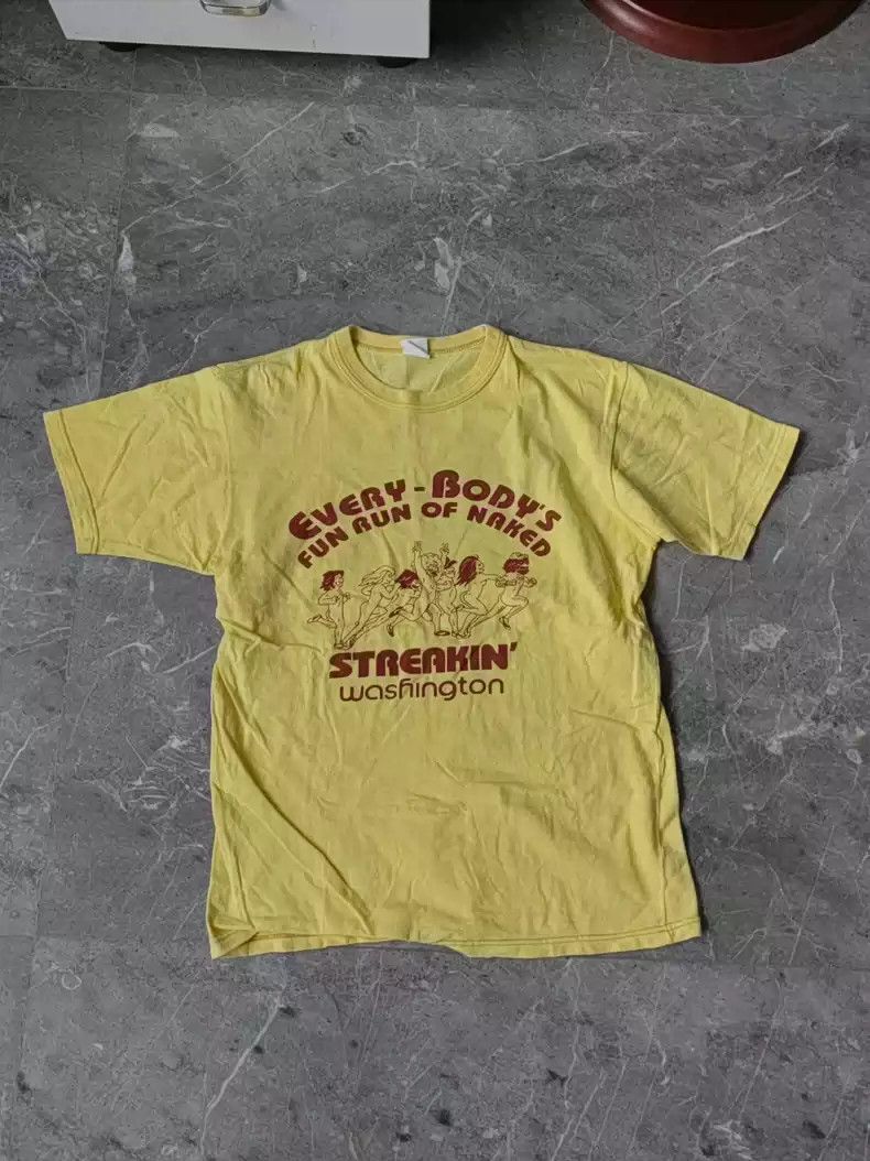 image of Freewheelers Short Sleeves in Yellow, Men's (Size Medium)