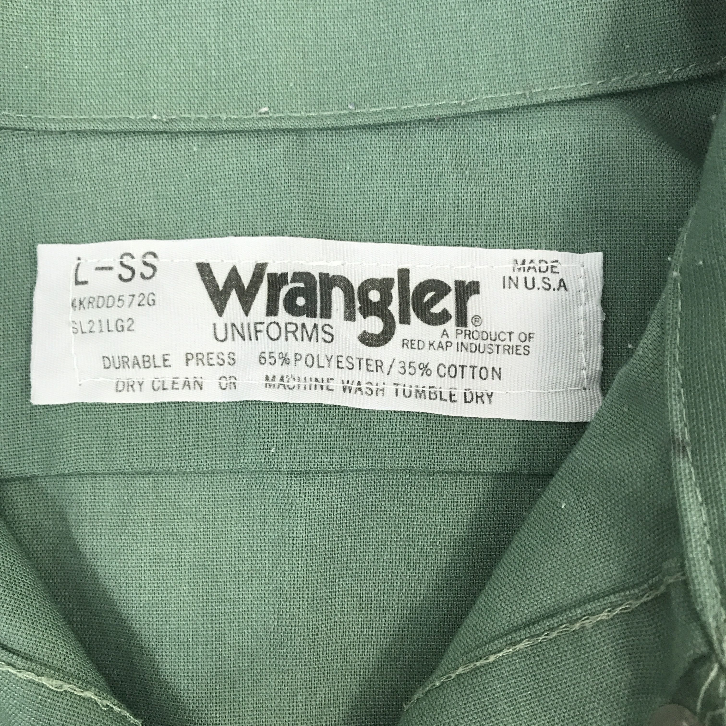Vintage × Wrangler Vintage Wrangler Racing style button up Shirt Size US L / EU 52-54 / 3 - 7 Thumbnail