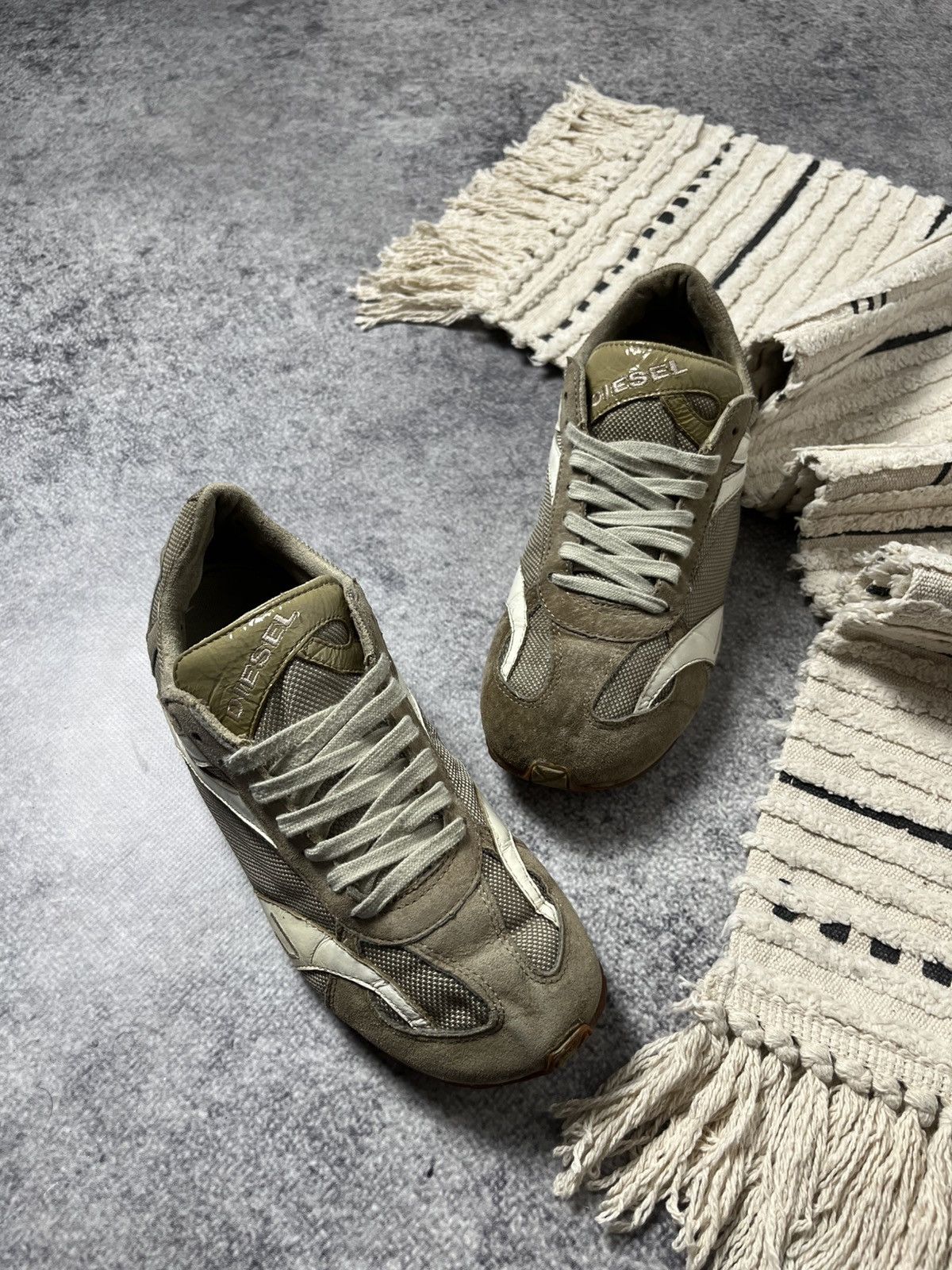 Diesel 🔥90'S DIESEL REPLICA JAPANESE VIBE ARCHIVE Y2K SNEAKERS Size US 7 / EU 40 - 5 Thumbnail