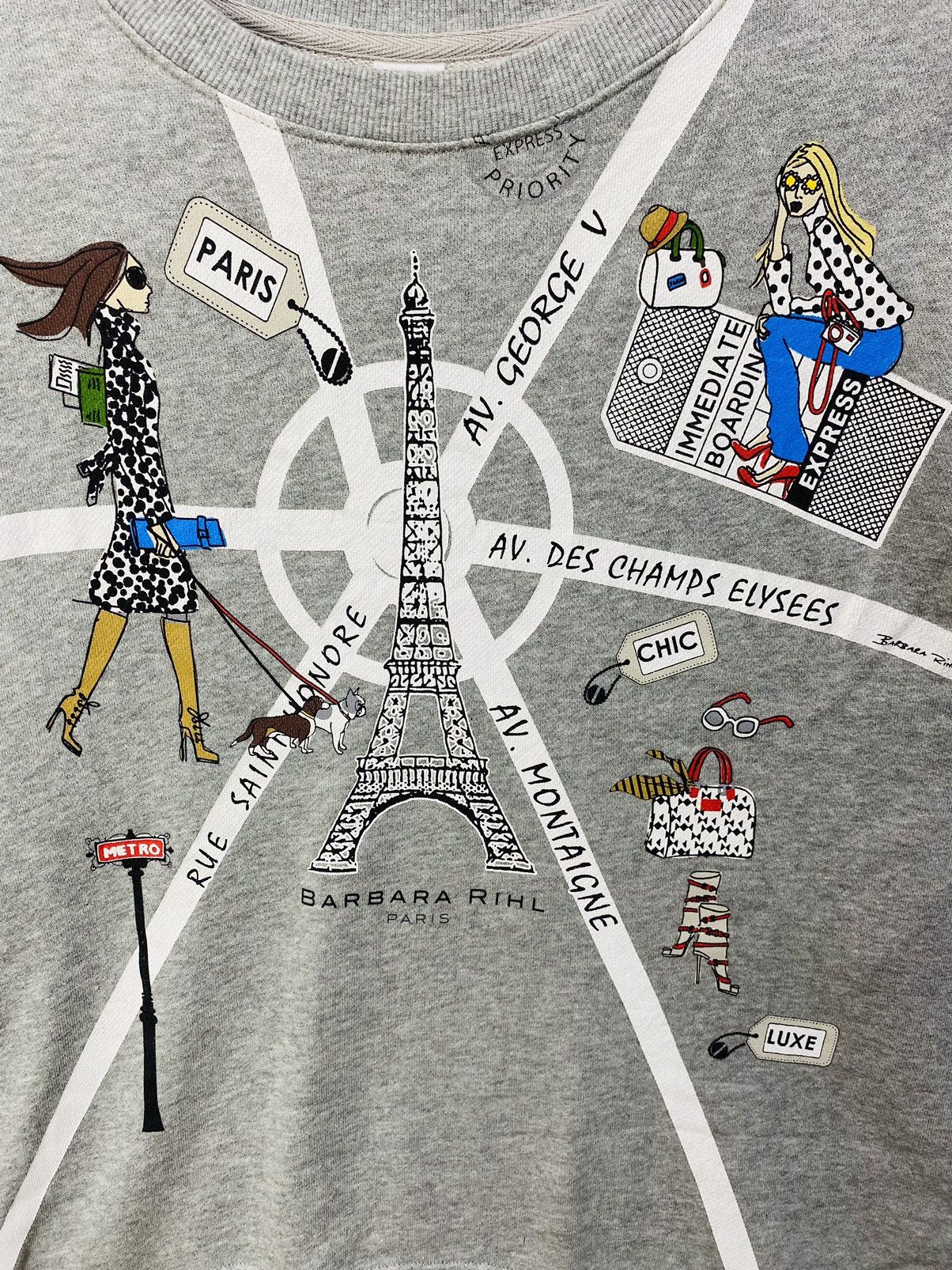Uniqlo Barbara Rihl Pars X Uniqlo Women Sweatshirt Crewneck Size L Size L / US 10 / IT 46 - 6 Thumbnail
