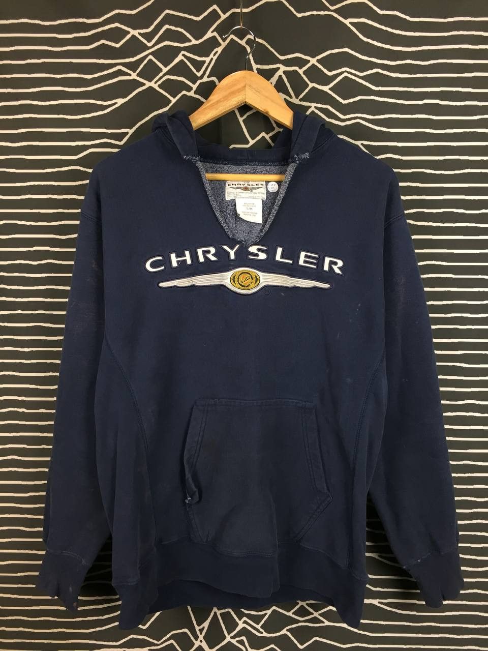 Vintage Distressed DaimlerChrysler Automotive Racing Pullover Hoodie Size US M / EU 48-50 / 2 - 1 Thumbnail