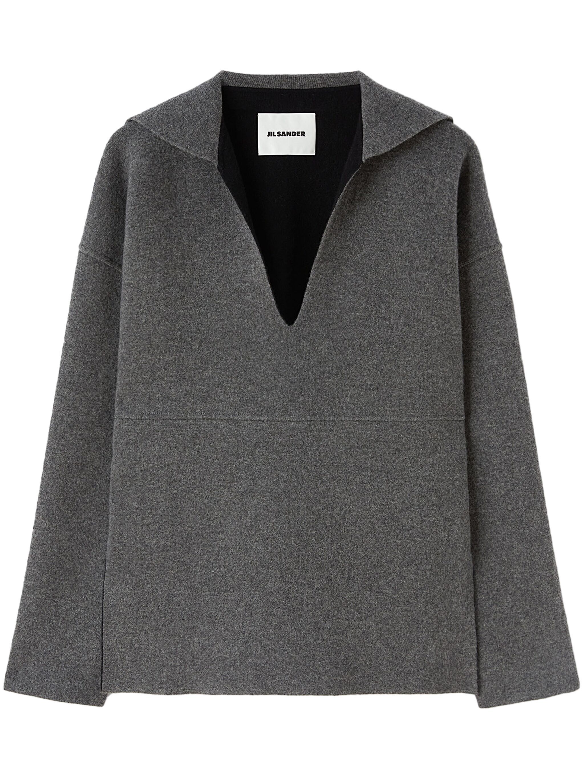 Jil Sander o1loc1c1124 Sweater in Grey Size S / US 4 / IT 40 - 1 Thumbnail
