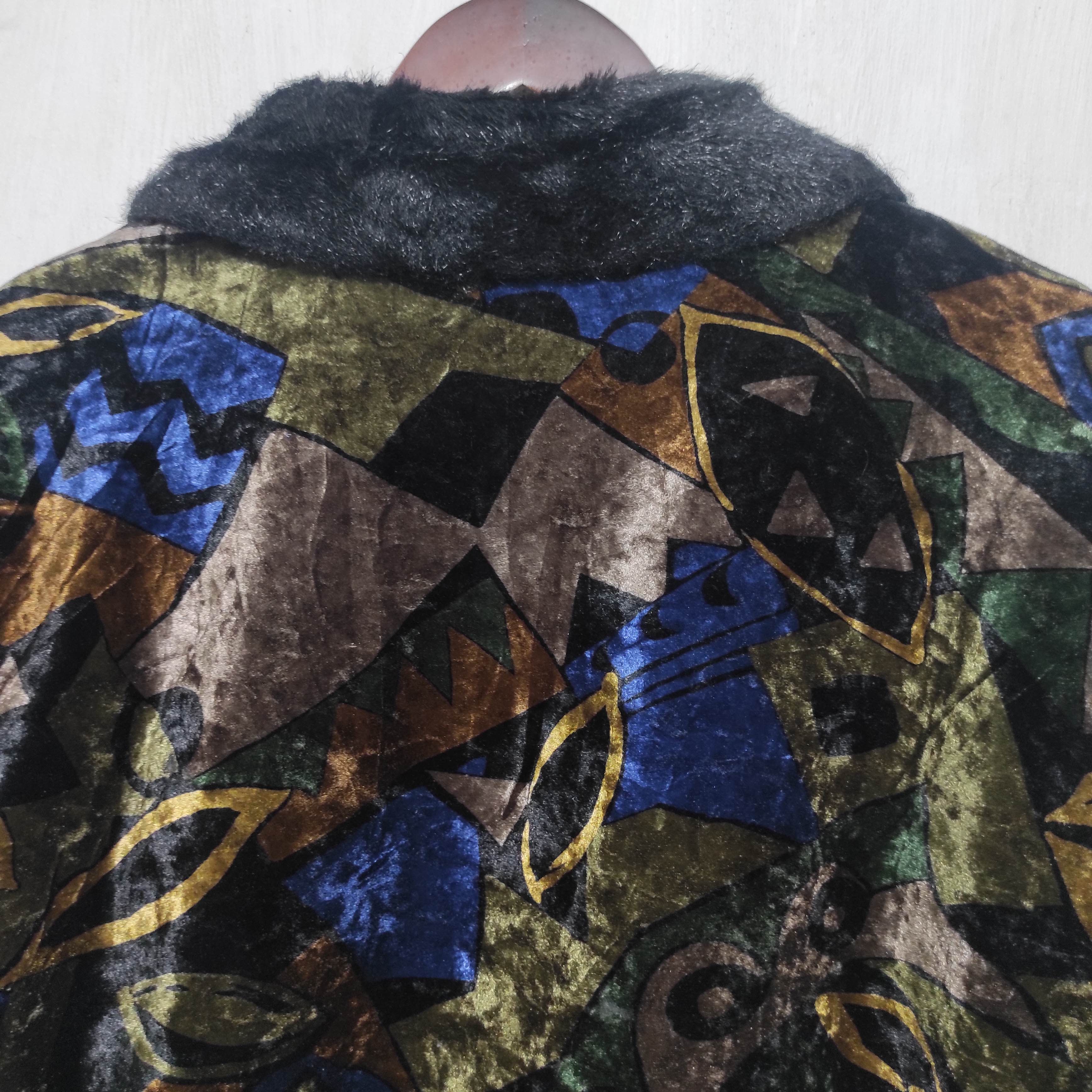 If Six Was Nine 🔥RARE L’STUDIO VELVET CARDIGAN FUR BLAZER COAT Size M / US 6-8 / IT 42-44 - 17 Thumbnail