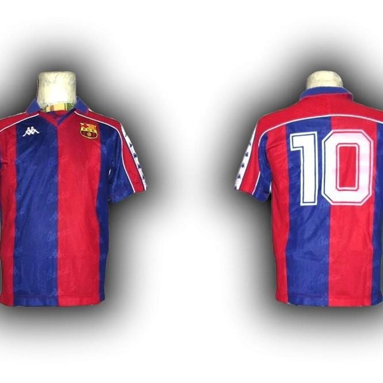 Kappa Fc Barcelona Spain 1992 1993 1994 1995 Shirt Jersey FCB Size US S / EU 44-46 / 1 - 1 Thumbnail