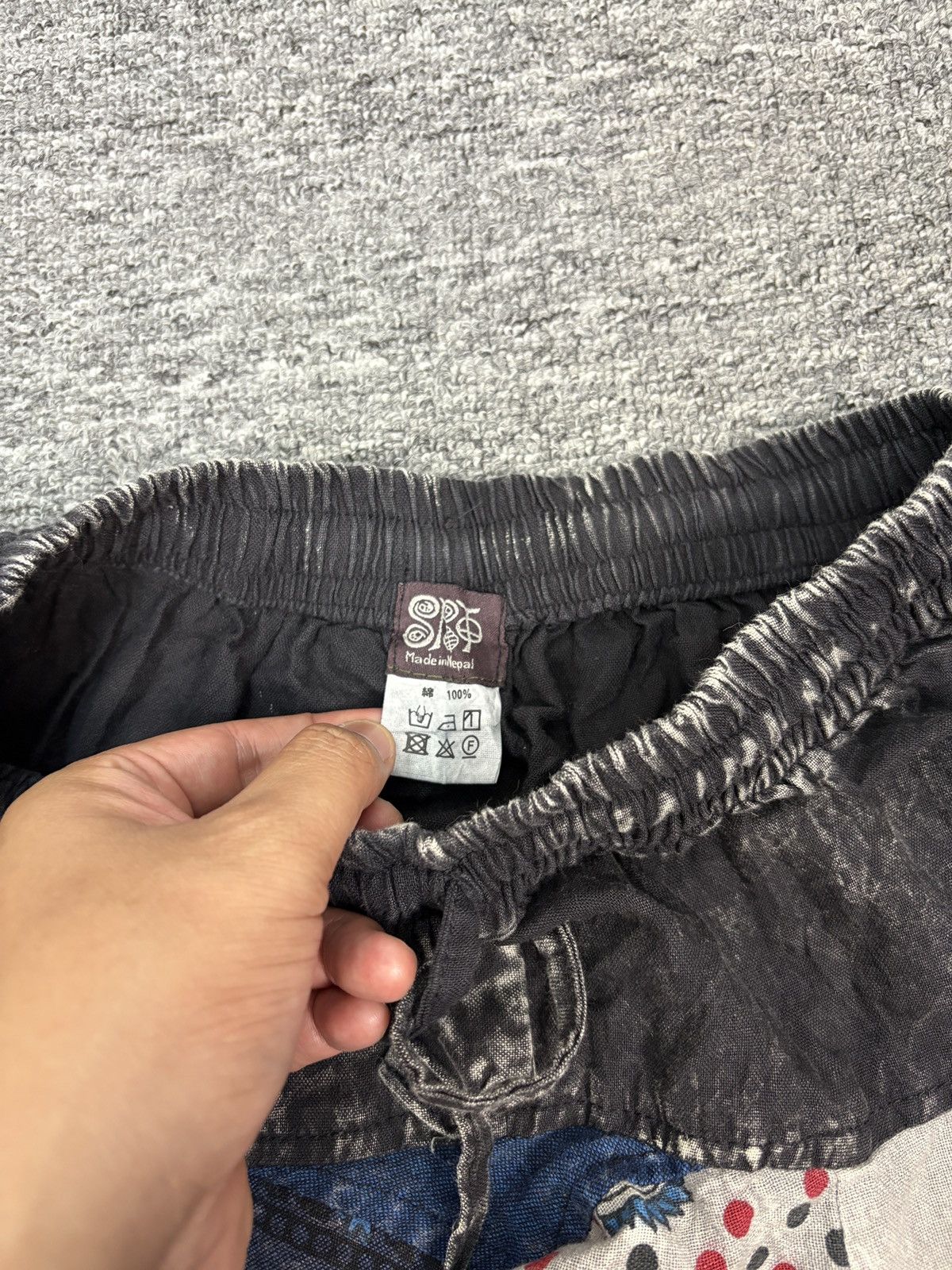 Japanese Brand Patchwork Harem Trousers Joggers Kapital Paisley Style Size US 28 / EU 44 - 5 Thumbnail