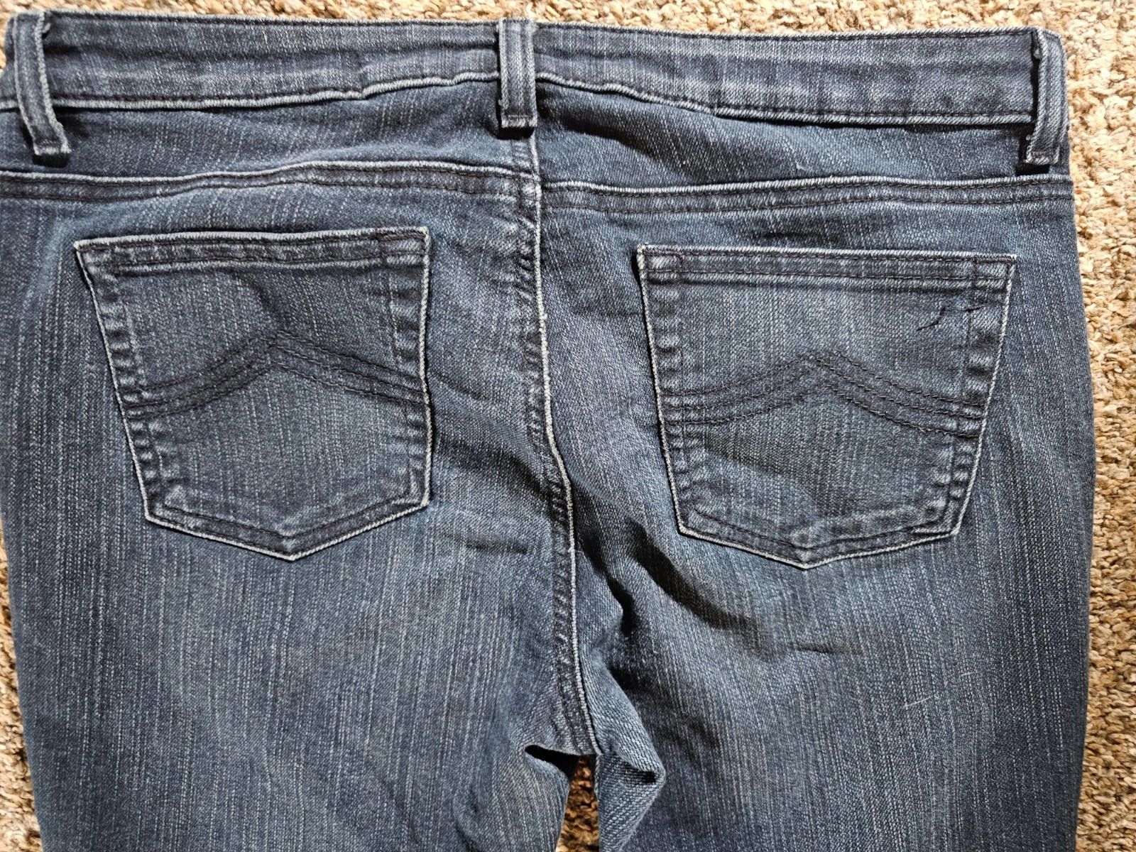 Michael Kors MK Michael Kors Womens sz 10 Tapered Mid Rise Stretch Jeans Size 32" / US 10 / IT 46 - 8 Thumbnail