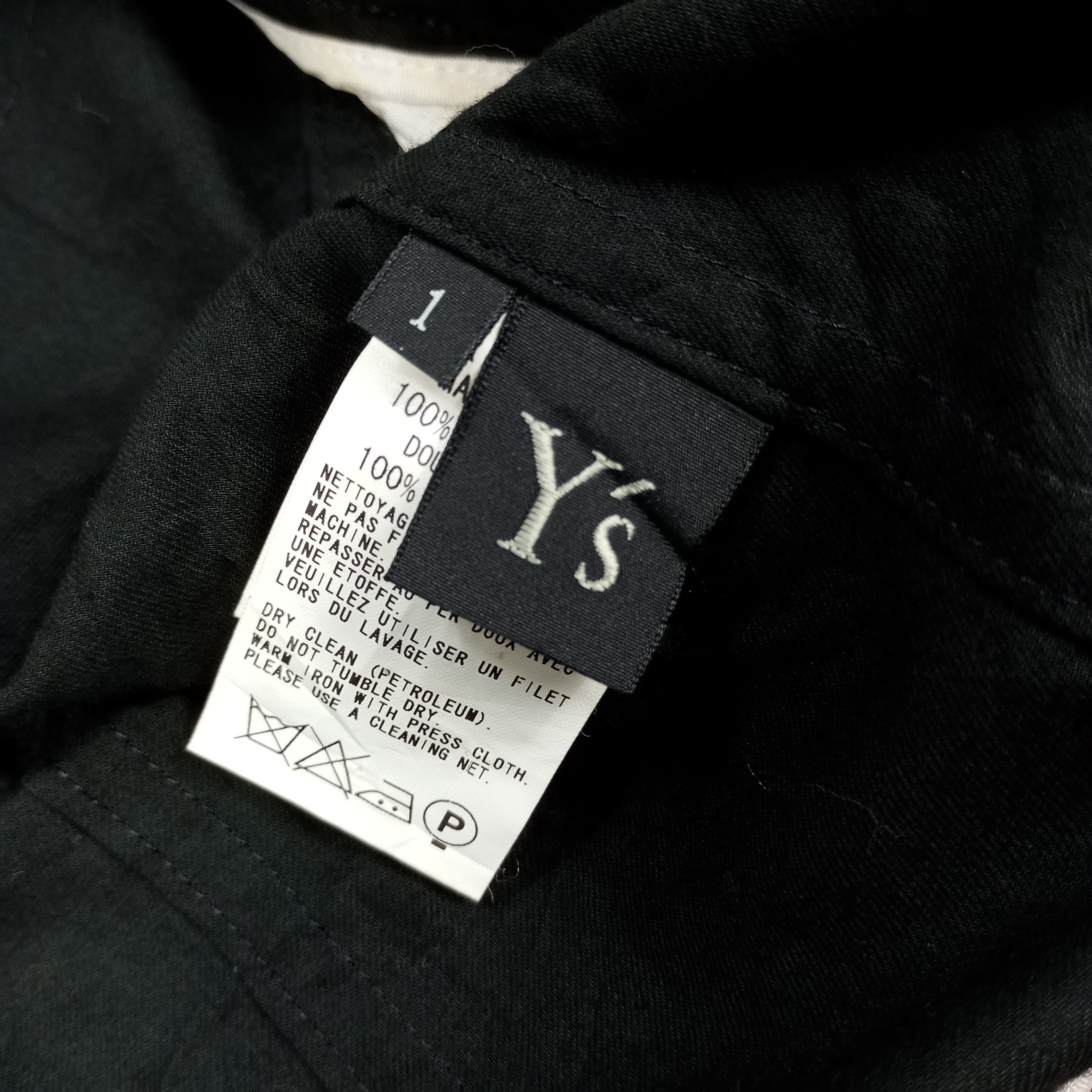 Vintage × Y's × Yohji Yamamoto Y's by Yohji Yamamoto Japanese Designer Fashion Style Jacket Size XXS / US 00 / IT 34 - 6 Thumbnail