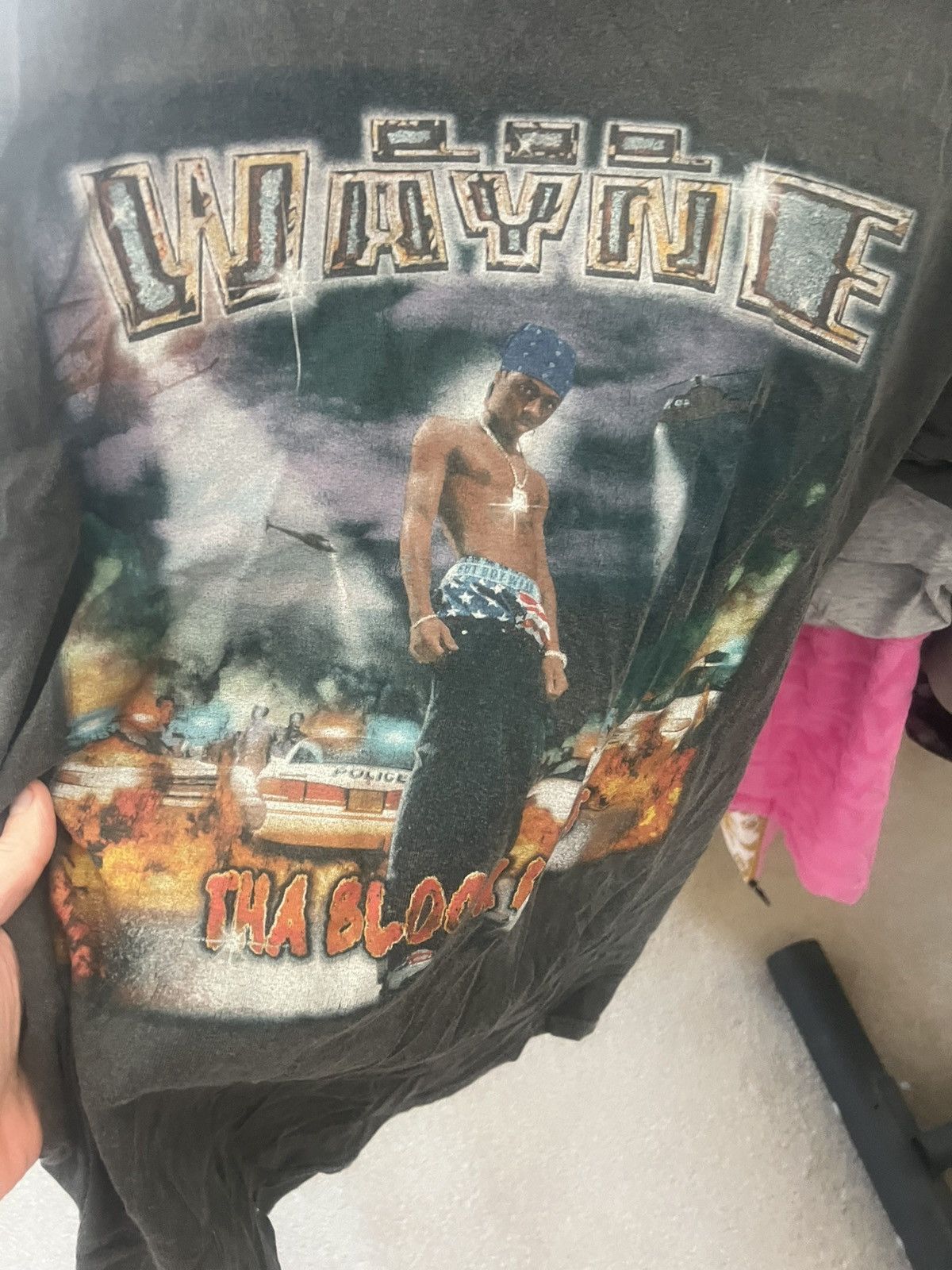 Other Lil Wayne Tha Block is Hot grey tee shirt large Size US L / EU 52-54 / 3 - 2 Thumbnail