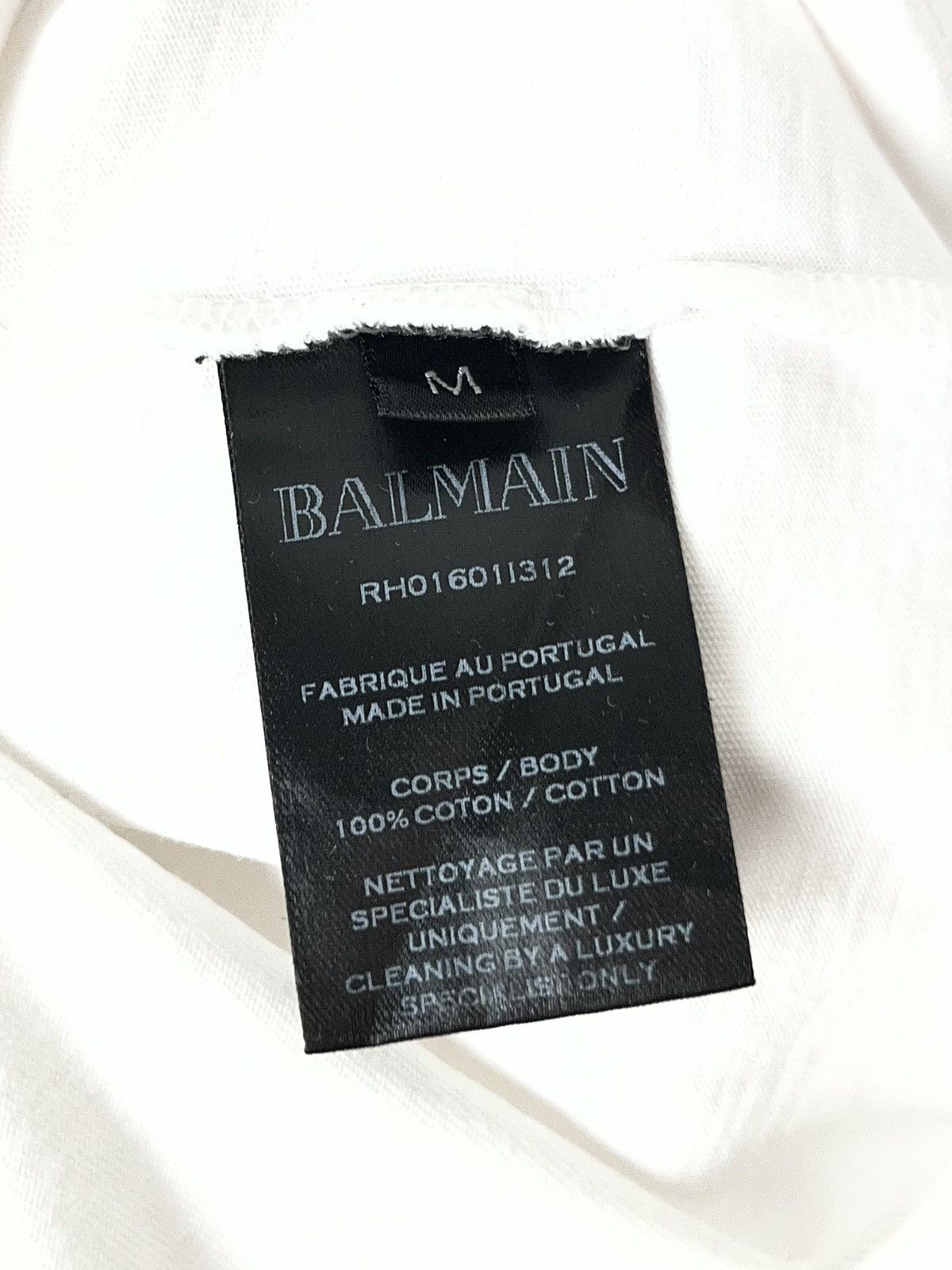 Balmain Balmain Paris Big Logo T-Shirt Size US M / EU 48-50 / 2 - 6 Thumbnail