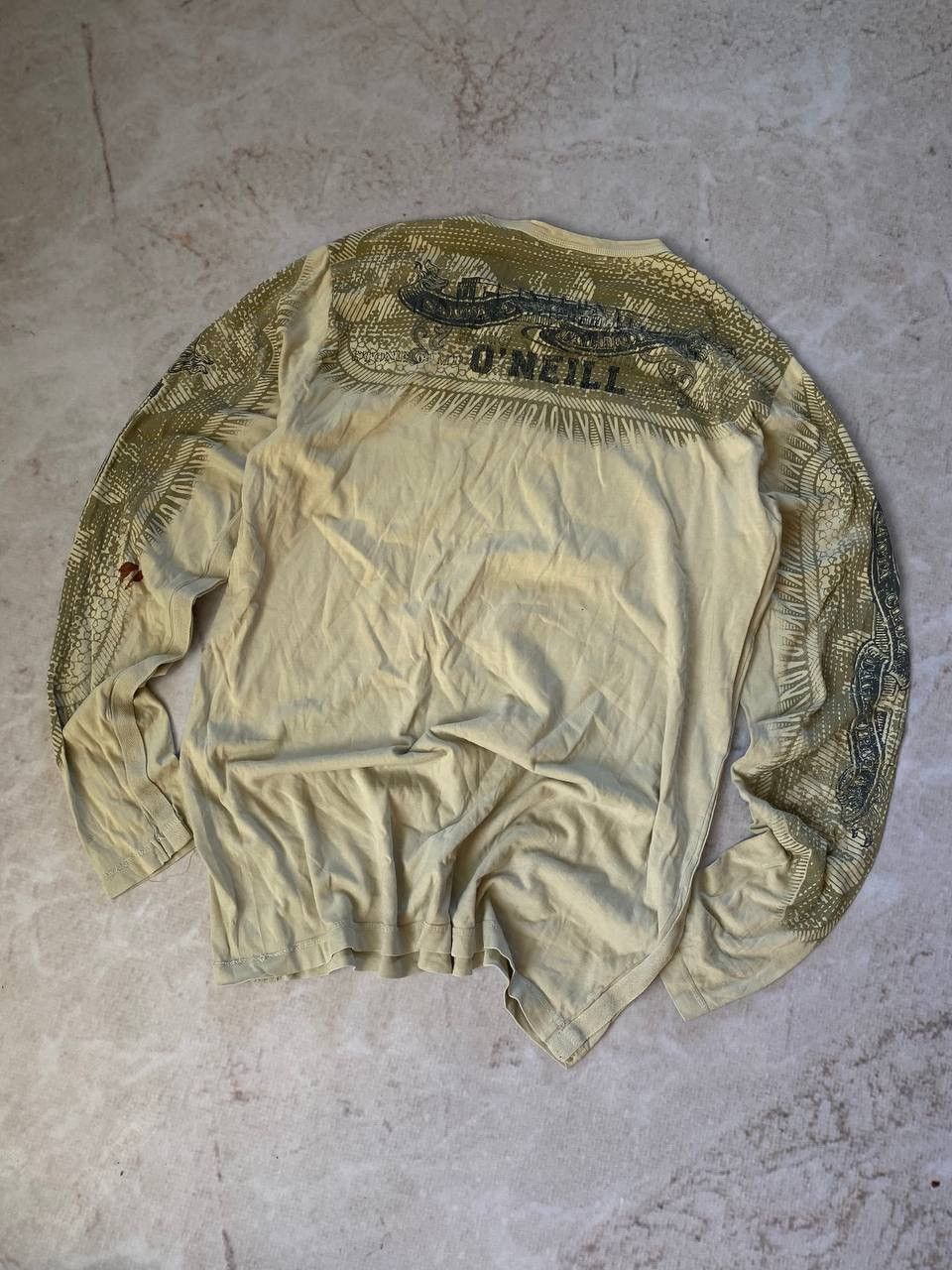 O'Neill × Vintage Vintage O’Neill Y2K Distressed Long Sleeve Shirt Size US XL / EU 56 / 4 - 5 Thumbnail