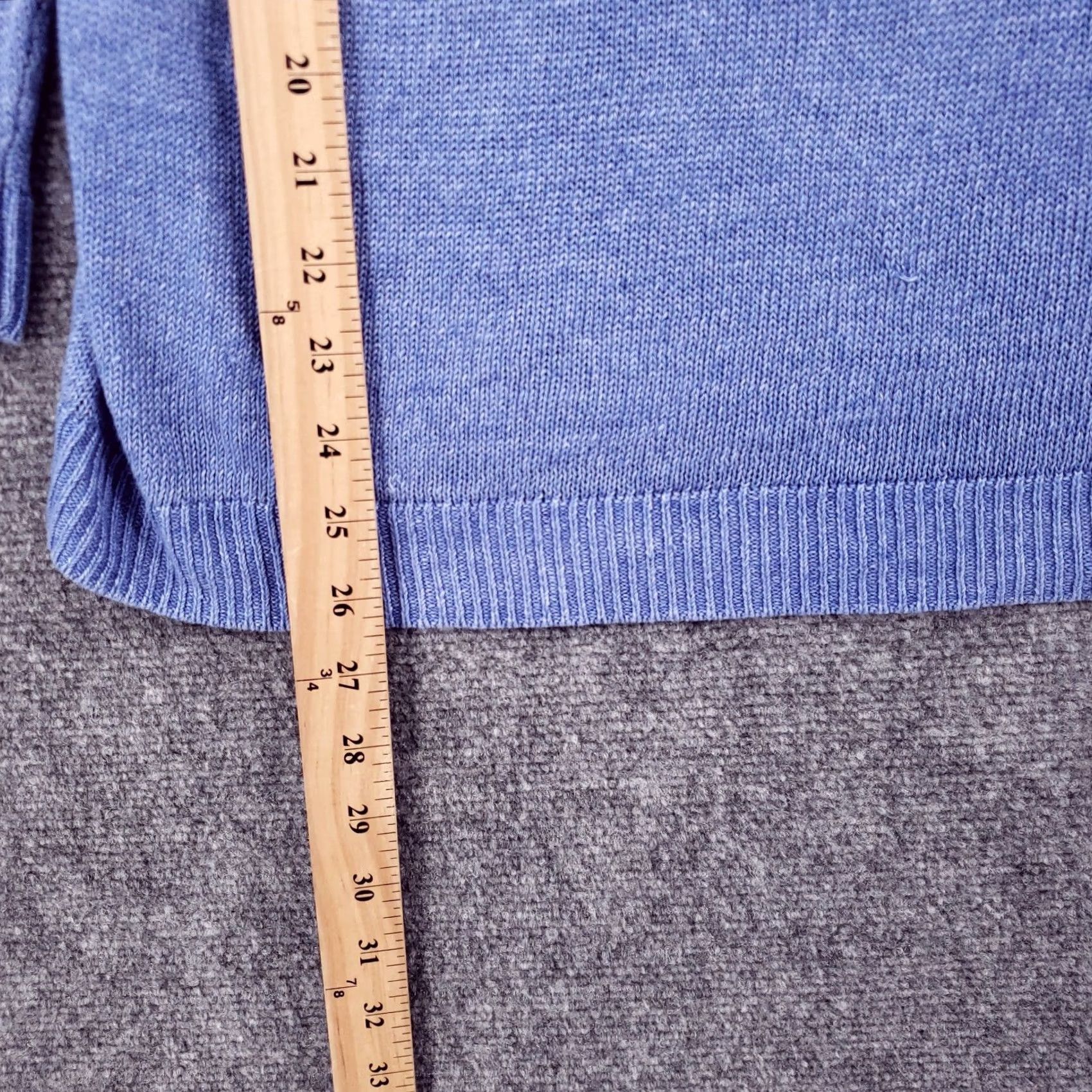 Talbots Talbots Sweater Women Petite PXL Blue Linen Knit Long Sleeve Round Neck Pullover Size XL / US 12-14 / IT 48-50 - 5 Thumbnail