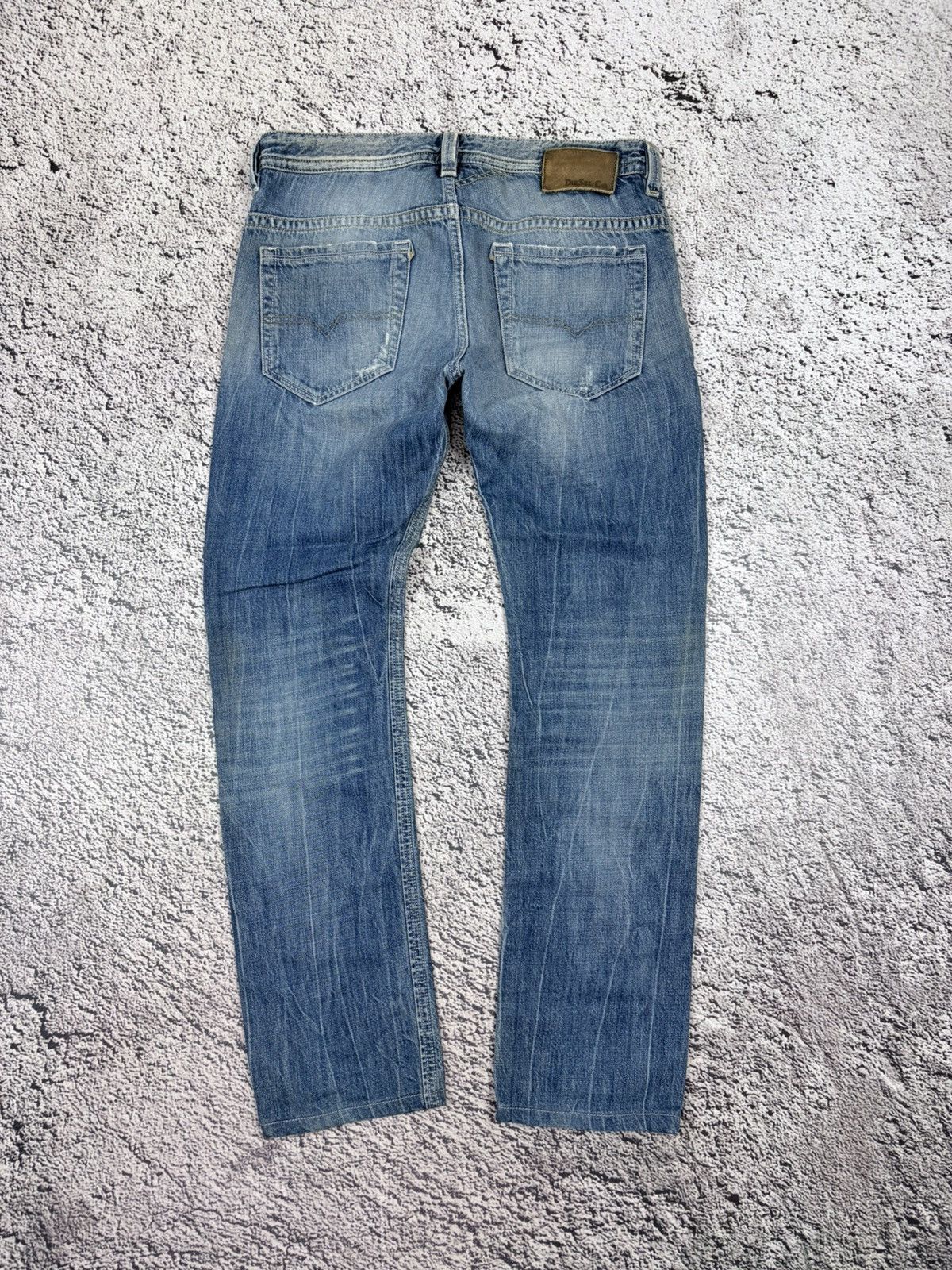 Diesel Diesel Thavar 008QL Distressed DNA Slim Skinny Jeans 31x32 Size US 31 - 12 Thumbnail