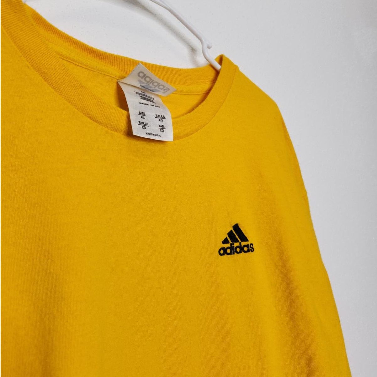 Adidas Vintage Adidas Stripes Spellout Long Sleeve Shirt 90s Soccer Size US XL / EU 56 / 4 - 3 Thumbnail