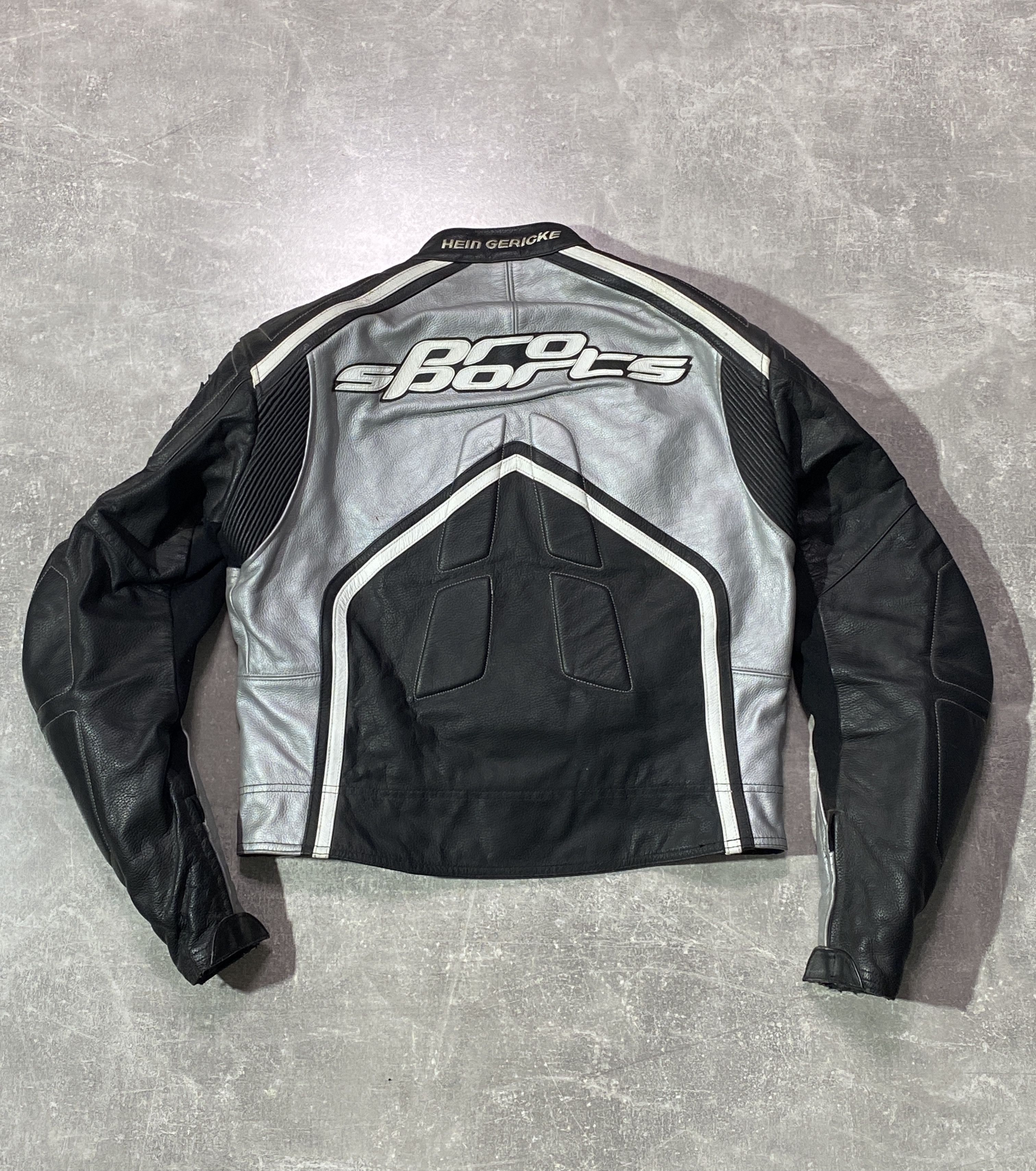 Hein Gericke Hein Gericke Tribal Moto Leather Jacket Y2K PRO SPORTS Size US M / EU 48-50 / 2 - 2 Thumbnail
