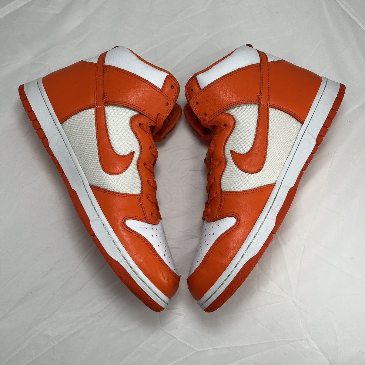 Nike × Vintage Size 13 Vintage 2009 Nike Dunk High Syracuse Size US 13 / EU 46 - 10 Thumbnail