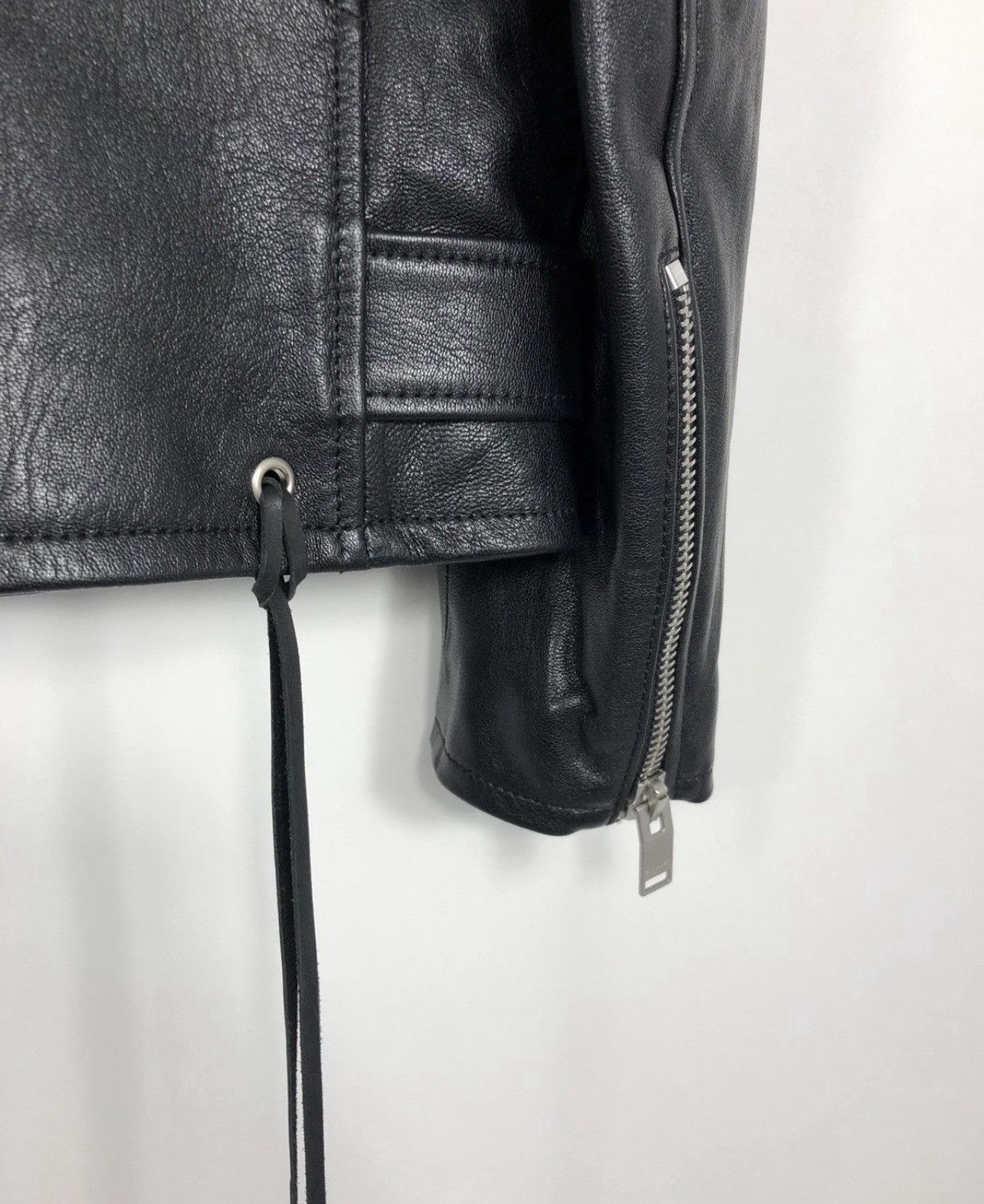 Saint Laurent Paris 🔥$5.5K VALUE🔥L17 Leather Biker Jacket Size US M / EU 48-50 / 2 - 5 Thumbnail