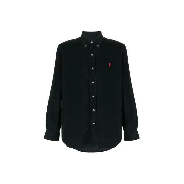 Polo Ralph Lauren Polo Ralph Lauren FW22 Solid Logo Collar Long Sleeve Shirt Size US M / EU 48-50 / 2 - 1 Thumbnail
